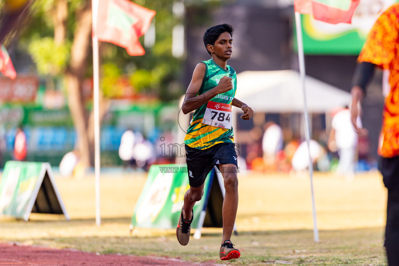 Day 1 of Inter-school Athletics Championship 2025 held in Ekuveni Synthetic Track, Male', Maldives on Monday, 06th October 2025. Photos by: Nausham Waheed / Images.mv