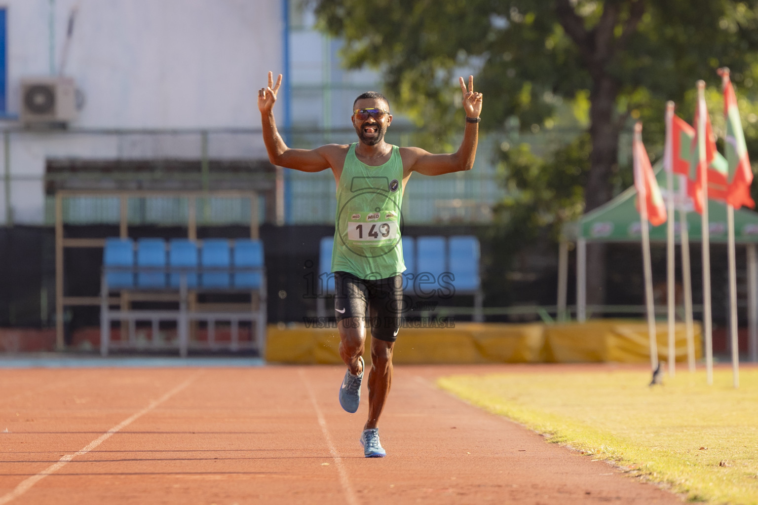 Day 2 of National Athletics Championship 2025 was held at Ekuveni Running Ground in Male', Maldives on Friday, 15th August 2025. Photos: Hasni / images.mv