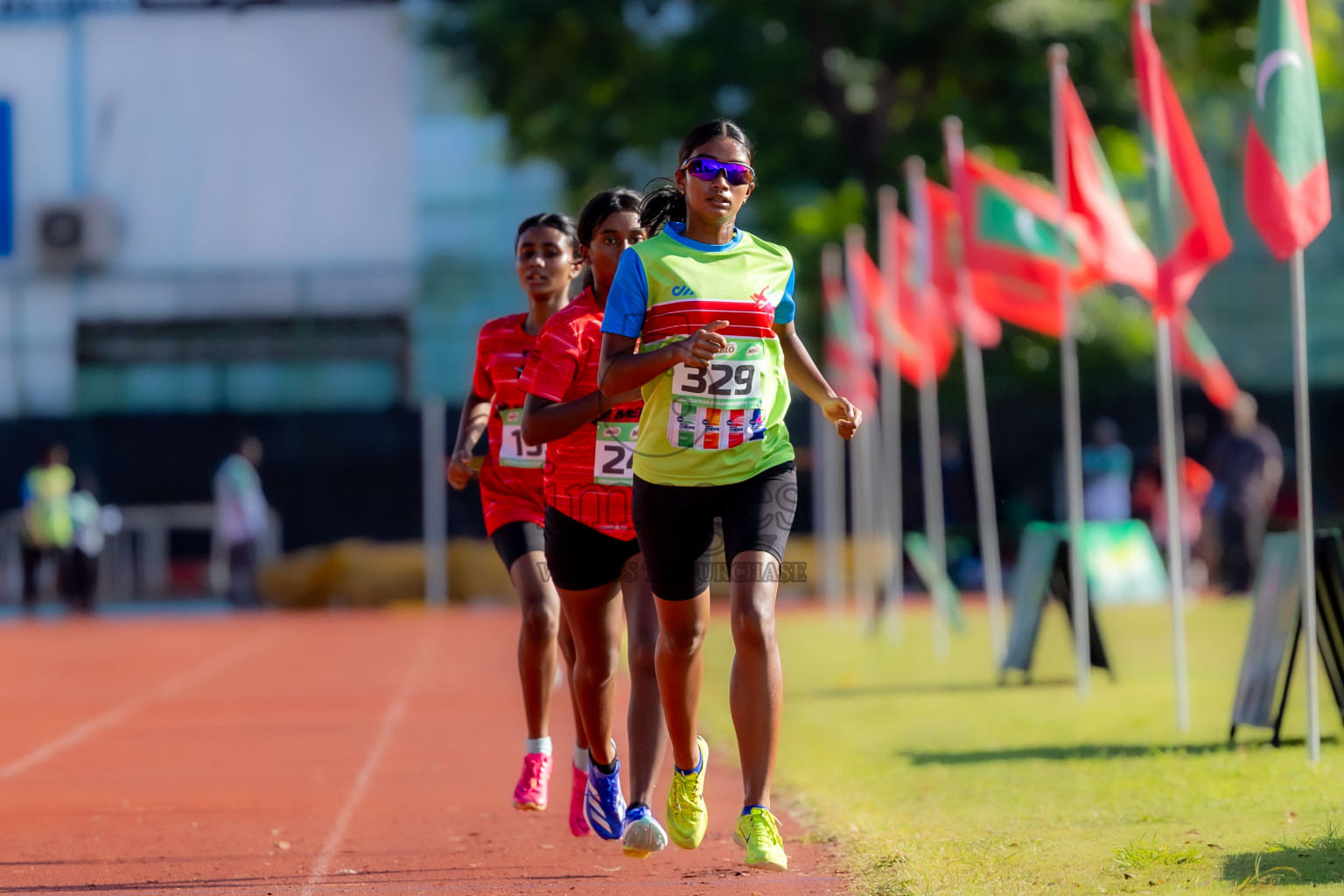 Day 1 of 12th Milo Association Championships was held in Ekuveni Track at Male', Maldives on Thursday, 24th April 2025. Photos: Nausham Waheed  / images.mv