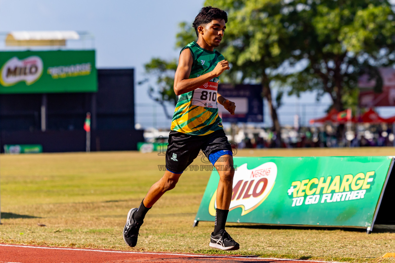 Day 3 of Inter-school Athletics Championship 2025 held in Ekuveni Synthetic Track, Male', Maldives on Wednesday, 08th October 2025. Photos by: Nausham Waheed / Images.mv