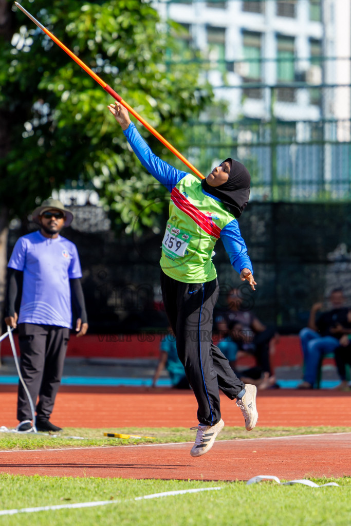 Day 1 of 33rd National Athletics Championship was held in Ekuveni Track at Male', Maldives on Thursday, 5th September 2024. Photos: Nausham Waheed / images.mv