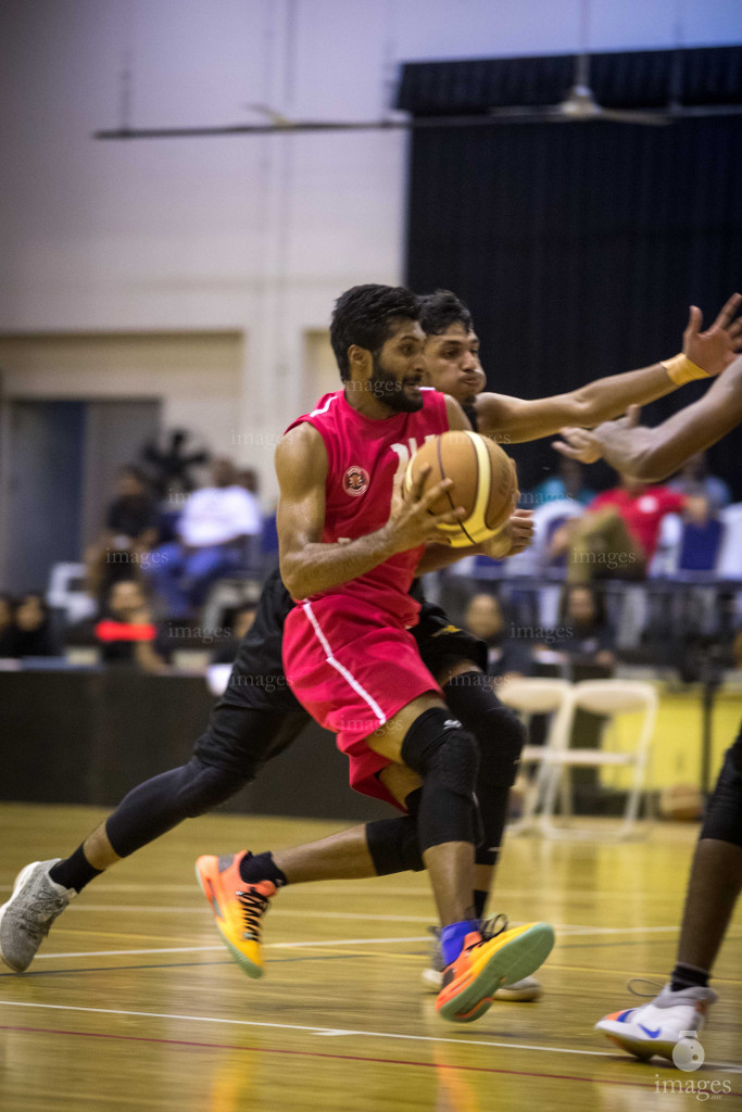 Raptors BC vs Stingers BC in 27th MBA Championship 2019 (Men's Division / Semi Final 1) on Monday, 26th February 2019 in Male', Maldives. Photos: Ismail Thoriq / images.mv