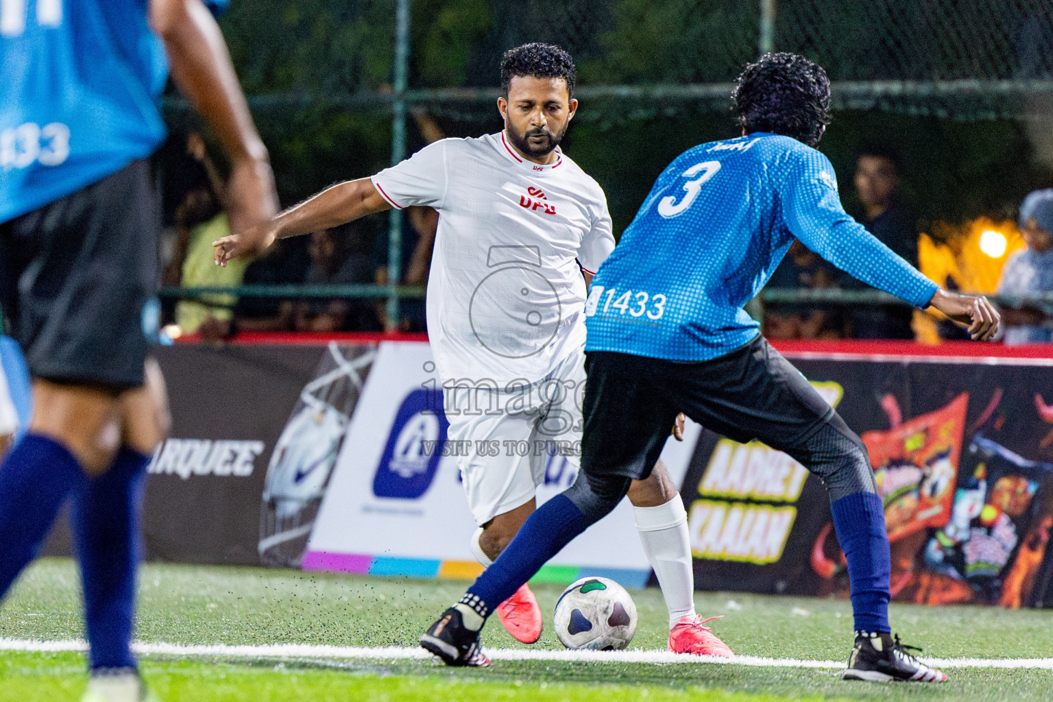 TEAM BADHAHI vs CRIMINAL COURT in Club Maldives Classic 2024 held in Rehendi Futsal Ground, Hulhumale', Maldives on Saturday, 14th September 2024. Photos: Nausham Waheed / images.mv