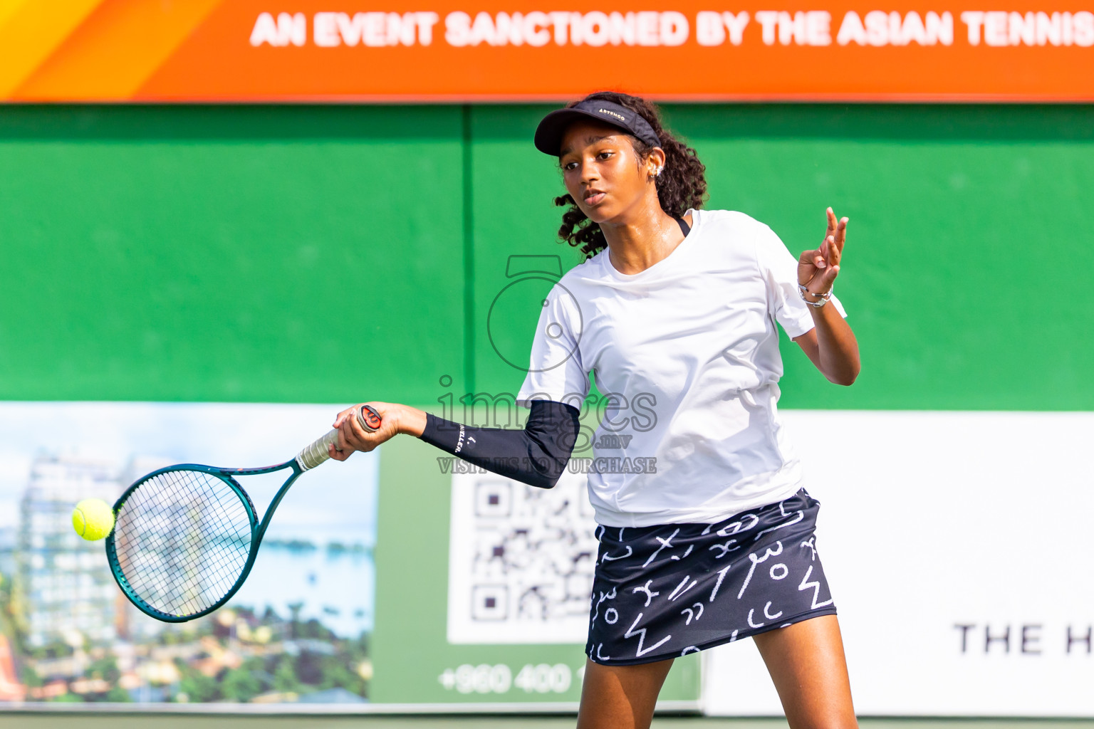 Day 4 of ATF Maldives Junior Open Tennis was held in Male' Tennis Court, Male', Maldives on Thursday, 12th December 2024. Photos: Nausham Waheed/ images.mv