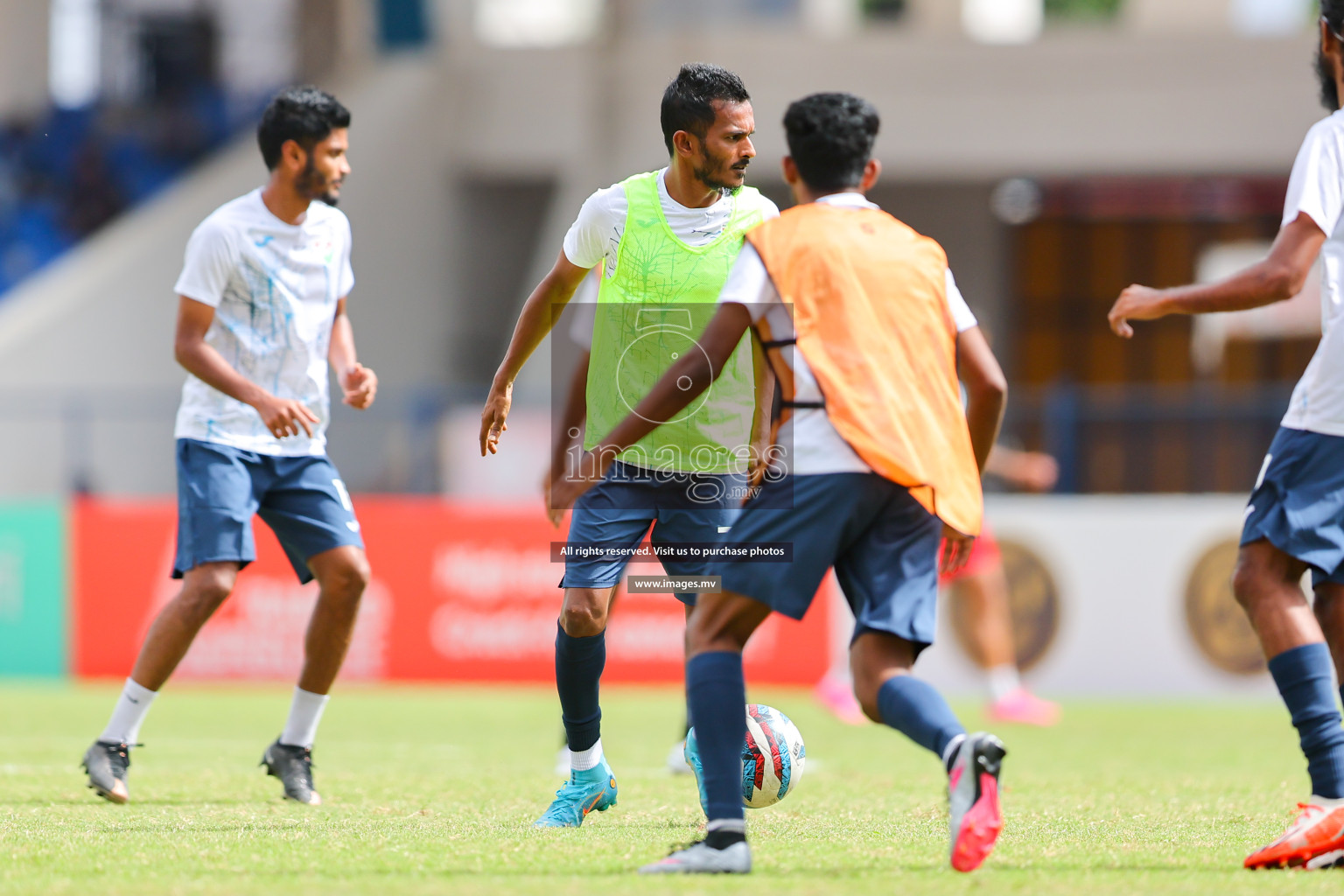 Lebanon vs Maldives in SAFF Championship 2023 held in Sree Kanteerava Stadium, Bengaluru, India, on Tuesday, 28th June 2023. Photos: Nausham Waheed, Hassan Simah / images.mv