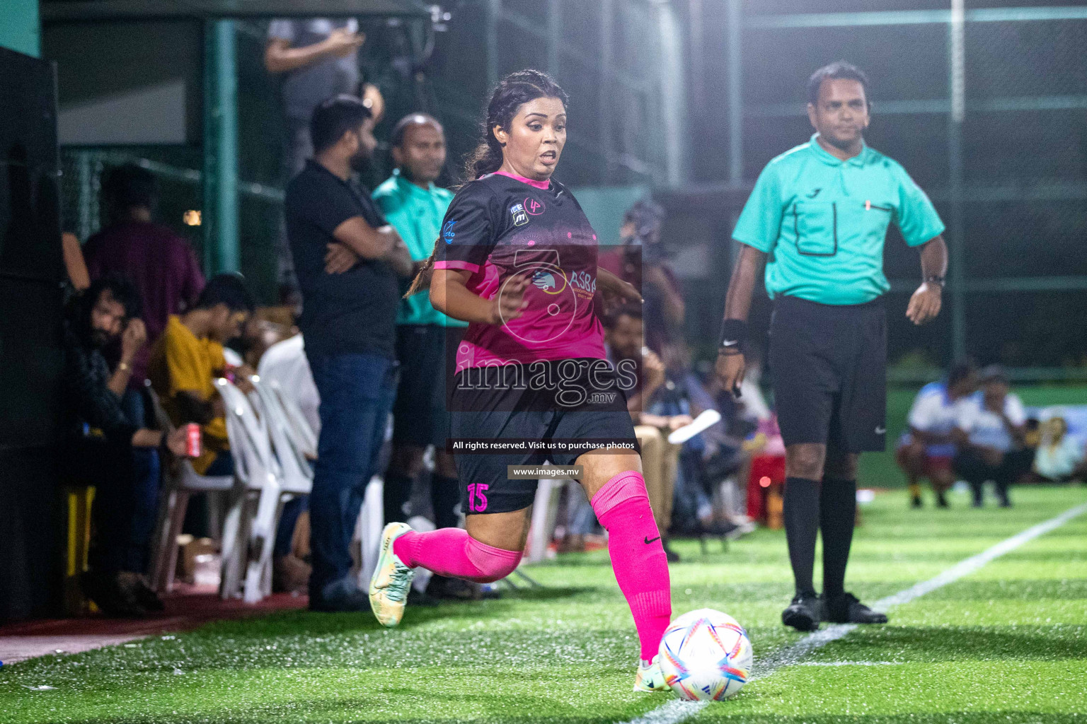 Final of MFA Futsal Tournament 2023 on 10th April 2023 held in Hulhumale'. Photos: Nausham waheed /images.mv