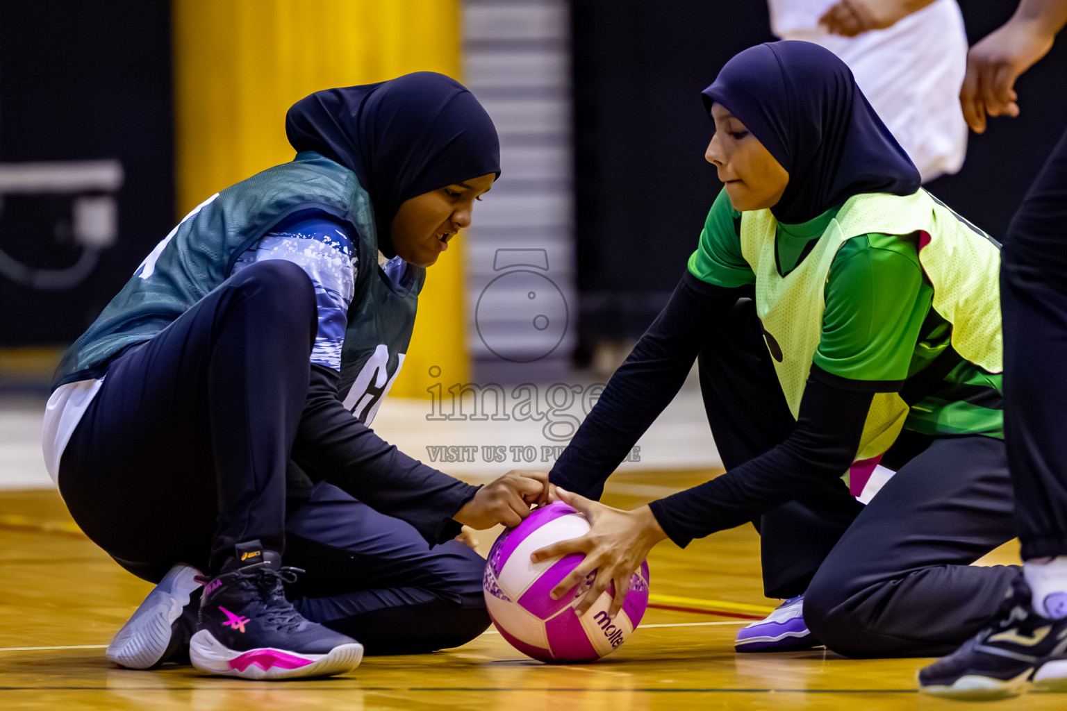 C Green Streets vs SC Skylark in Day 2 of 24th Milo Netball Association Championship held in Social Center at Male', Maldives on Tuesday, 2nd September 2025. Photos: Nausham Waheed / images.mv