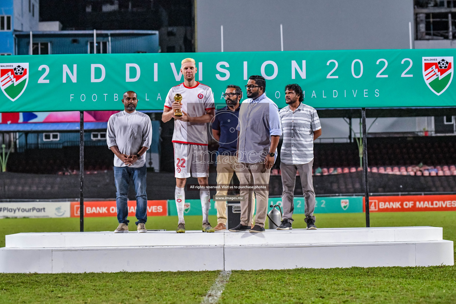 Buru Sports Club vs CLUB Teenage in the Final of 2nd Division 2022 on 17th Aug 2022, held in National Football Stadium, Male', Maldives Photos: Nausham Waheed / Images.mv