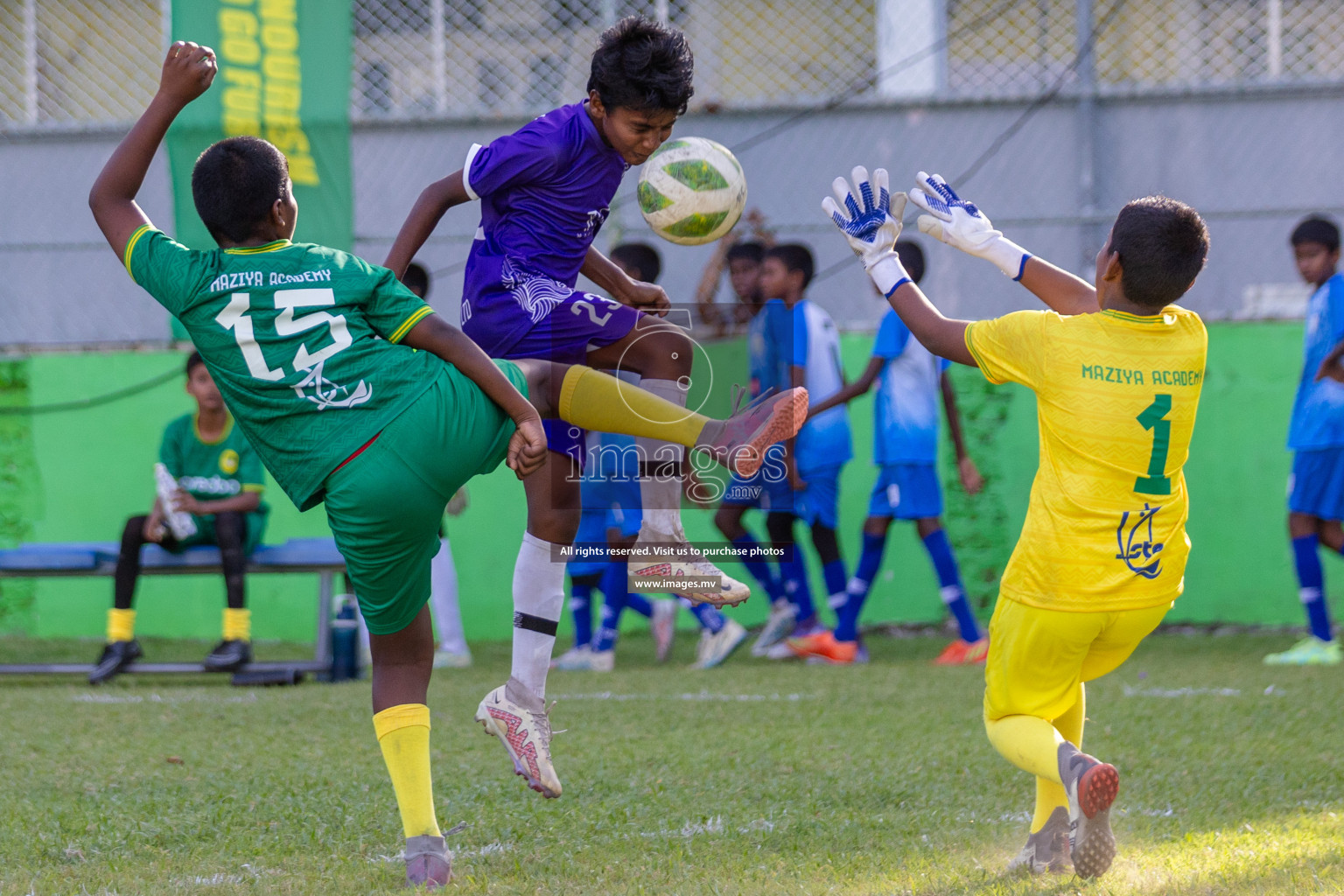 Day 1 of MILO Academy Championship 2023 (U12) was held in Henveiru Football Grounds, Male', Maldives, on Friday, 18th August 2023. 
Photos: Shuu Abdul Sattar / images.mv