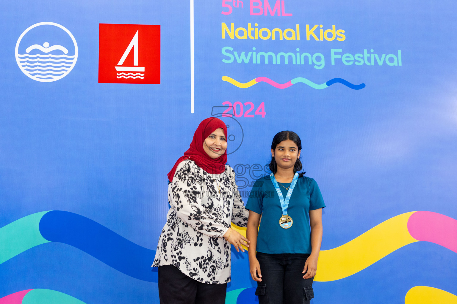 Closing of BML 5th National Swimming Kids Festival 2024 held in Hulhumale', Maldives on Saturday, 23rd November 2024.
Photos: Ismail Thoriq / images.mv