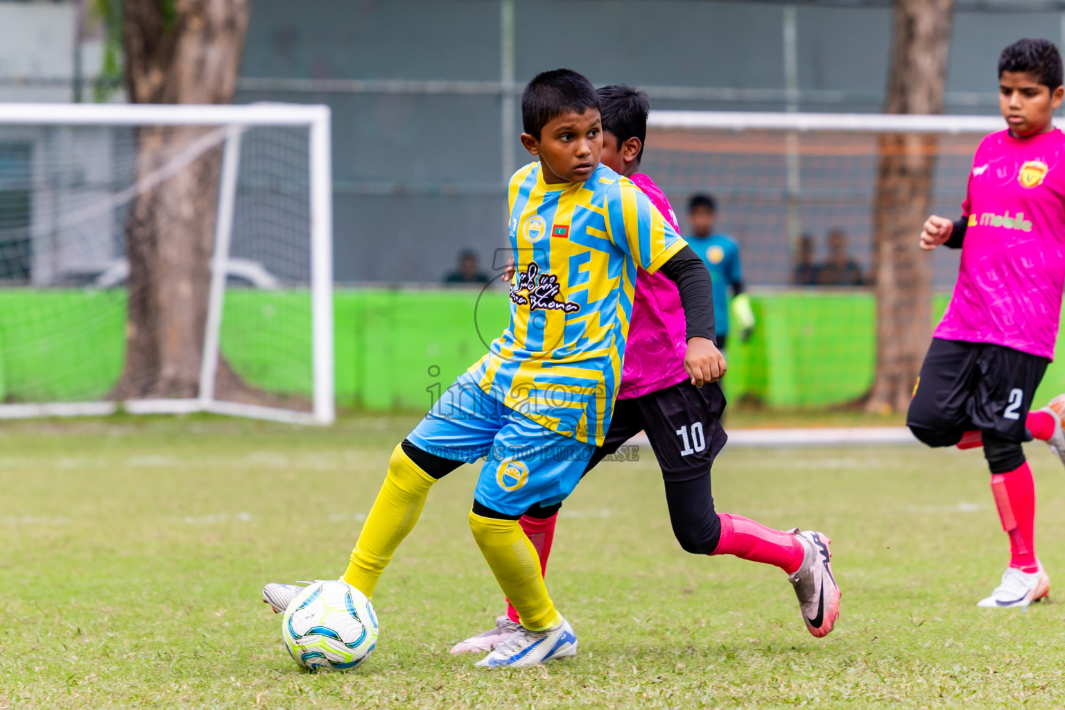 Under 12 United Victory vs Valancia on day 3 of Dhivehi Youth League 2024 held at Henveiru Stadium on Saturday, 23rd November 2024. Photos: Nausham Waheed/ Images.mv