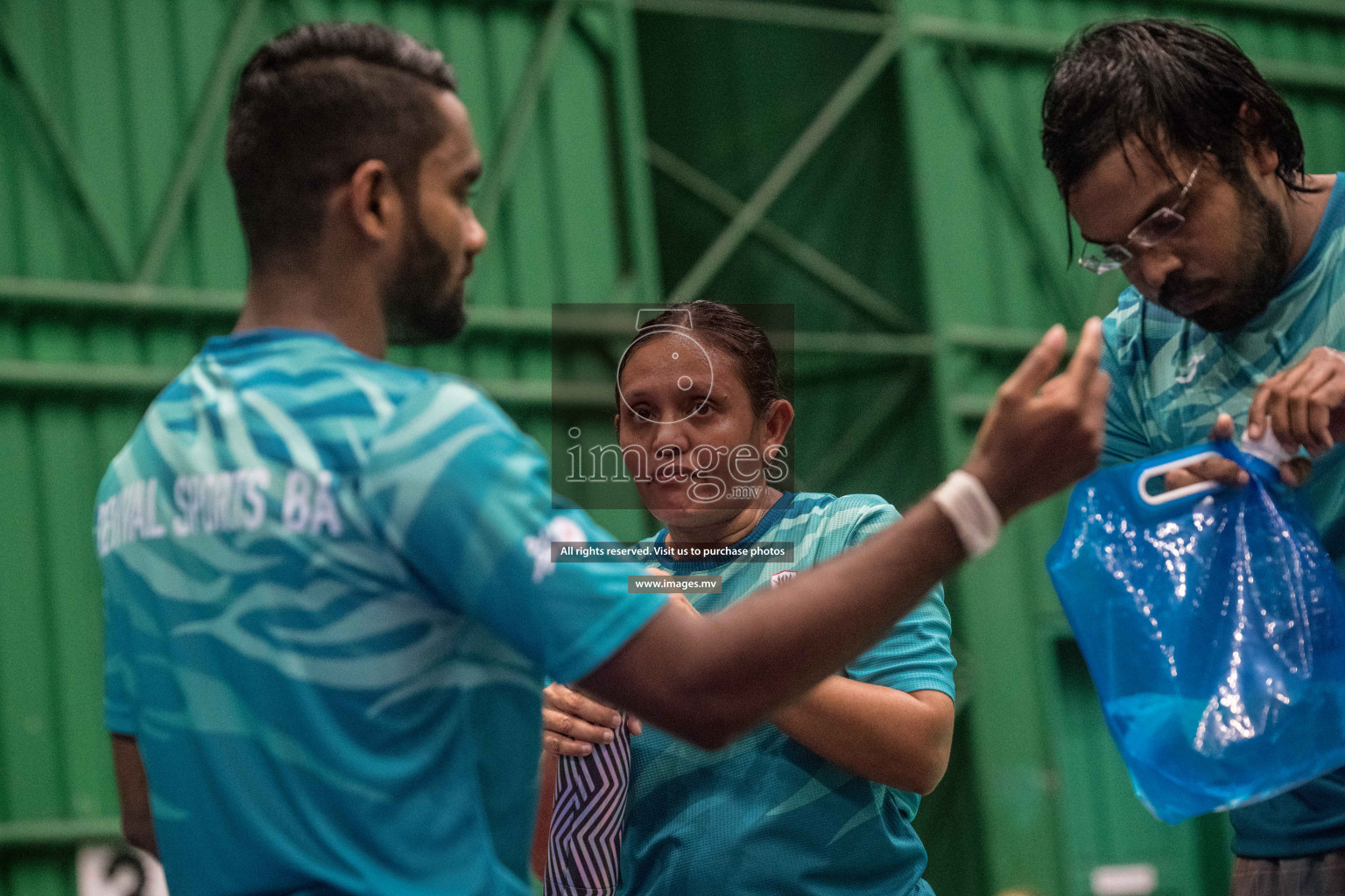 Day 3 of Badminton association mixed group championship 2021 held in Male', Maldives Photos by Nausham Waheed