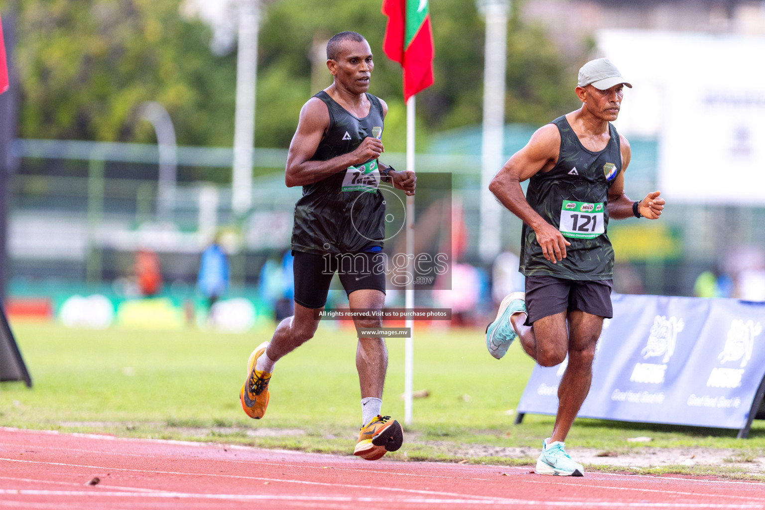 Day 2 of National Athletics Championship 2023 was held in Ekuveni Track at Male', Maldives on Friday, 24th November 2023. Photos: Nausham Waheed / images.mv