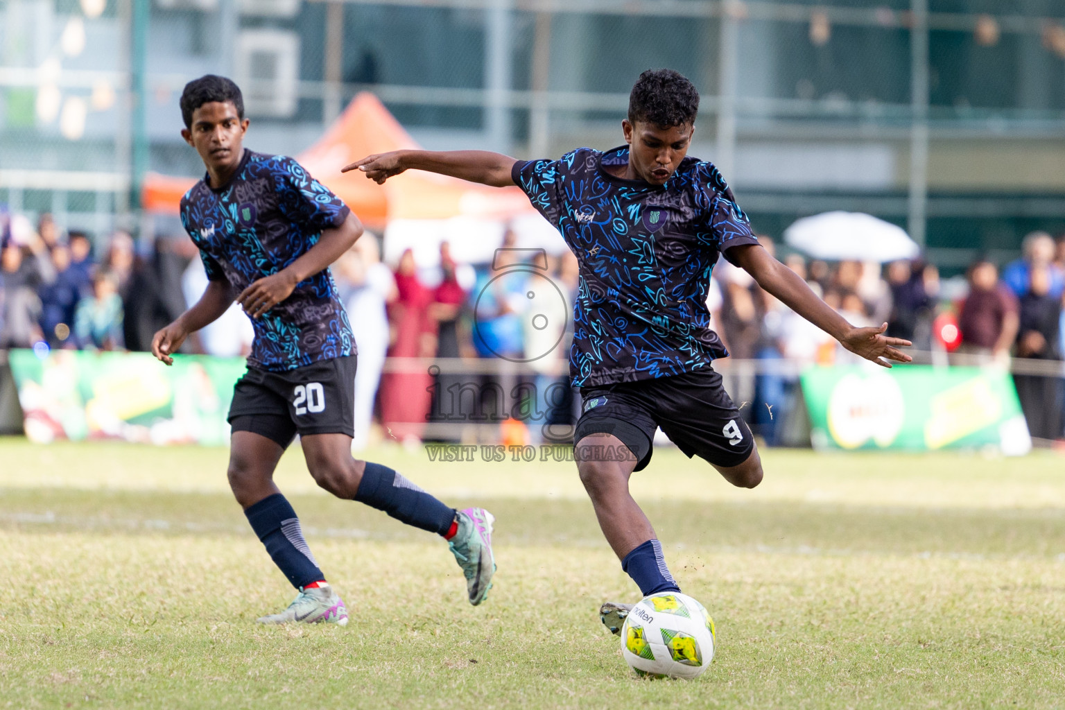 Day 4 of MILO Academy Championship 2024 (U-14) was held in Henveyru Stadium, Male', Maldives on Sunday, 3rd November 2024. Photos: Hassan Simah / Images.mv