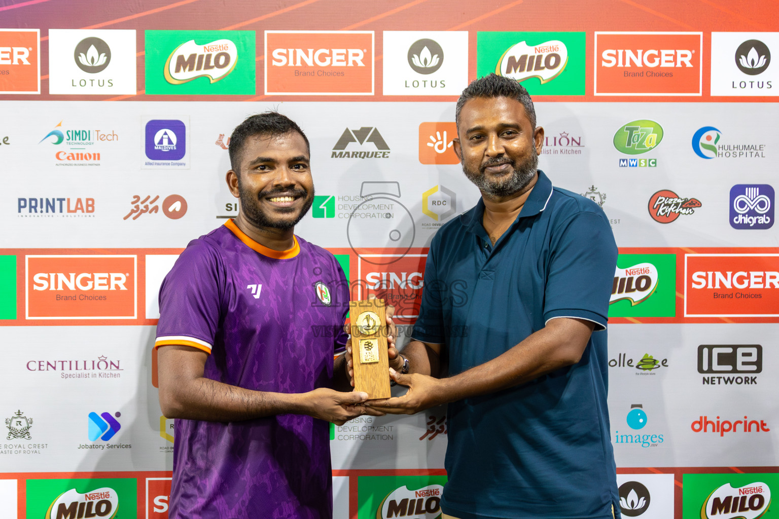 HEALTH RC vs MALDIVES TOURISM CLUB in Club Maldives Classic 2024 held in Rehendi Futsal Ground, Hulhumale', Maldives on Tuesday, 10th September 2024. 
Photos: Mohamed Mahfooz Moosa / images.mv