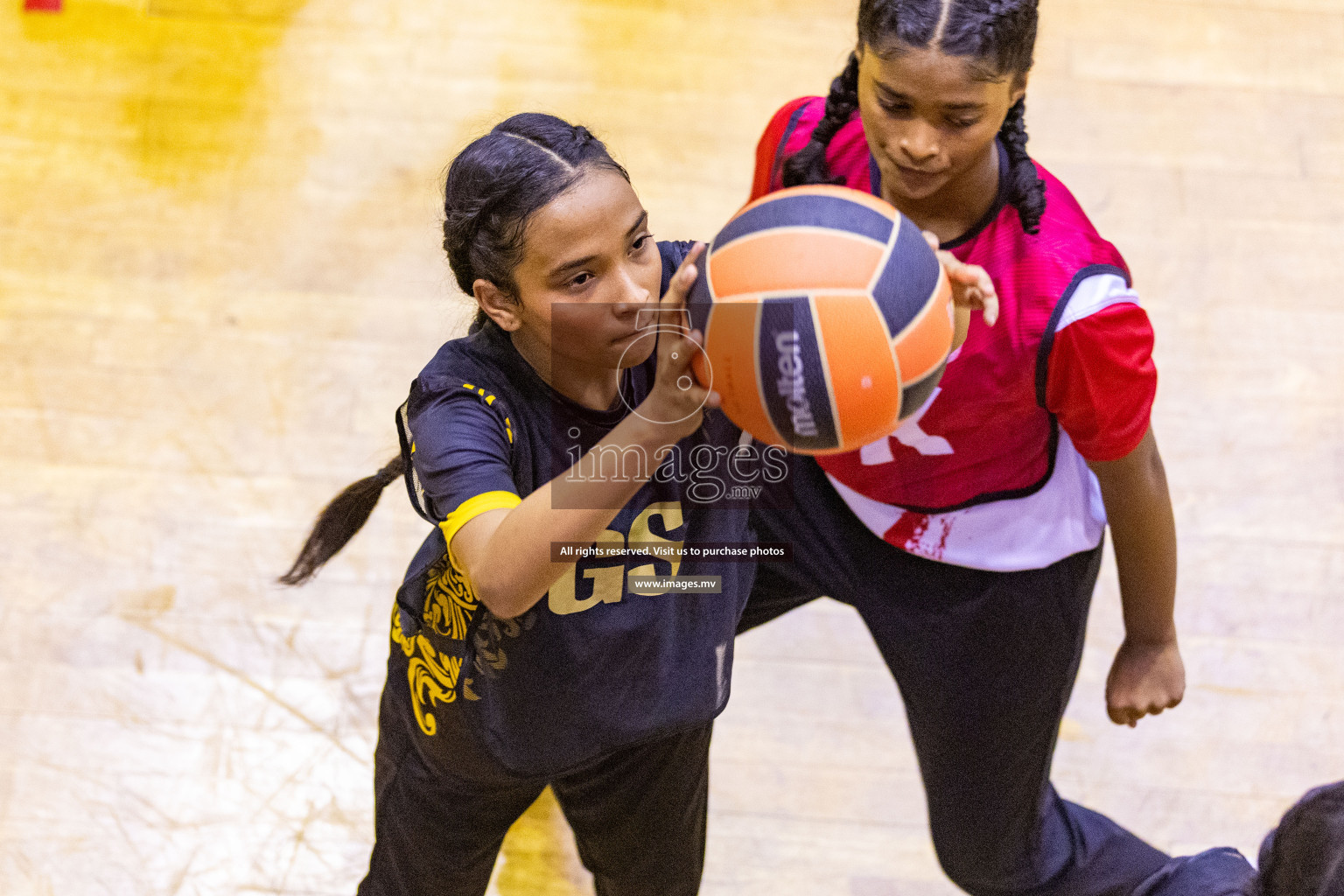 Day4 of 24th Interschool Netball Tournament 2023 was held in Social Center, Male', Maldives on 30th October 2023. Photos: Nausham Waheed / images.mv