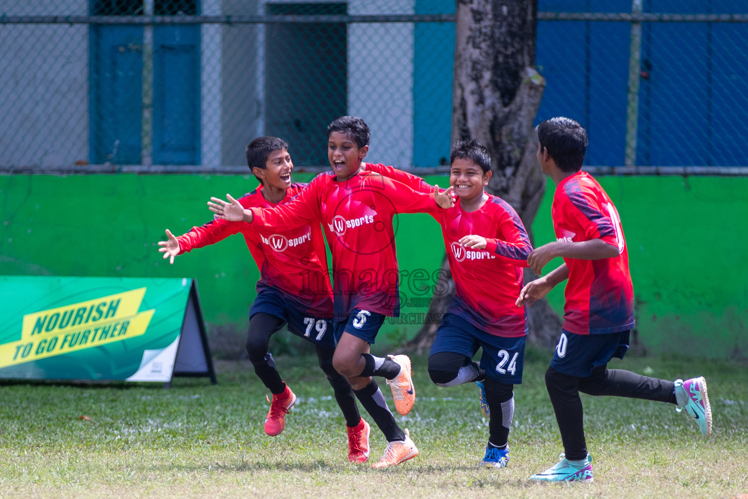 Day 3 of MILO Academy Championship 2024 - U12 was held at Henveiru Grounds in Male', Maldives on Saturday, 6th July 2024. Photos: Mohamed Mahfooz Moosa / images.mv