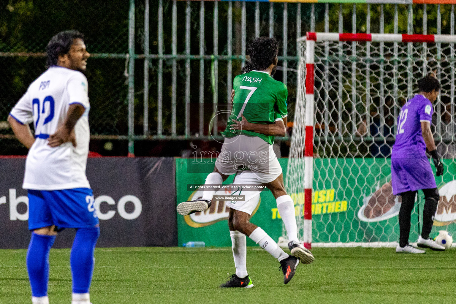 Hulhumale Hospital vs PSM in Club Maldives Cup Classic 2023 held in Hulhumale, Maldives, on Saturday, 22nd July 2023 Photos: Hassan Simah/ images.mv