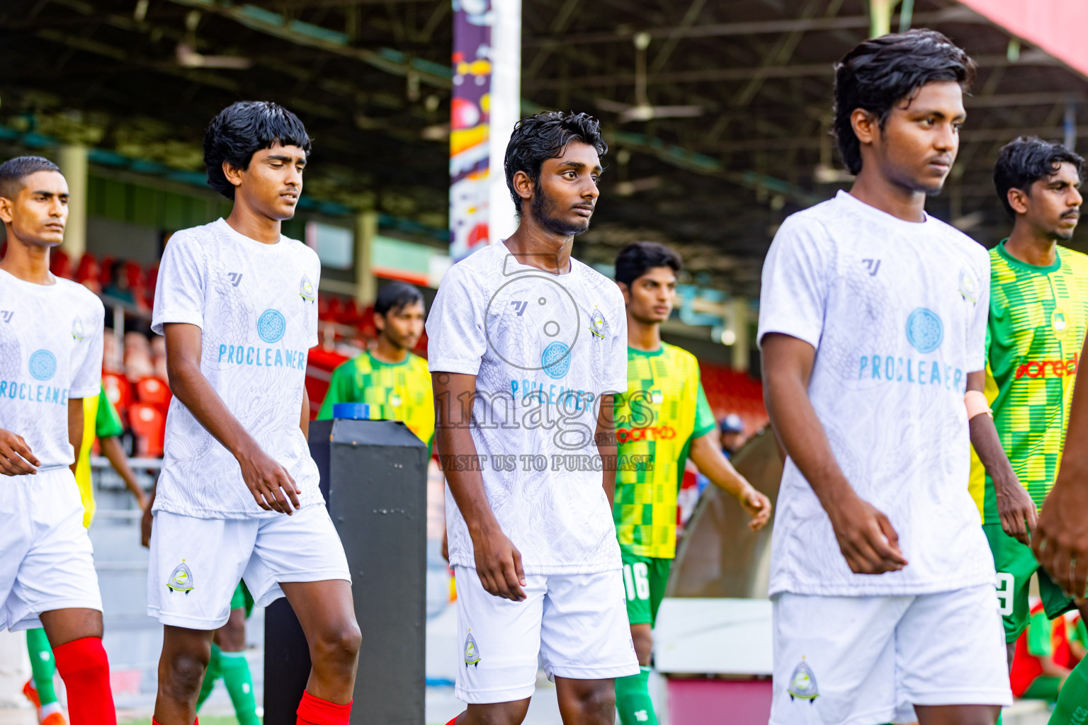 Maziya SRC vs Club Green Streets in Day 2 of Under 19 Youth Championship 2024 was held at National Stadium in Male', Maldives on Monday, 10th June 2024. Photos: Nausham Waheed / images.mv b