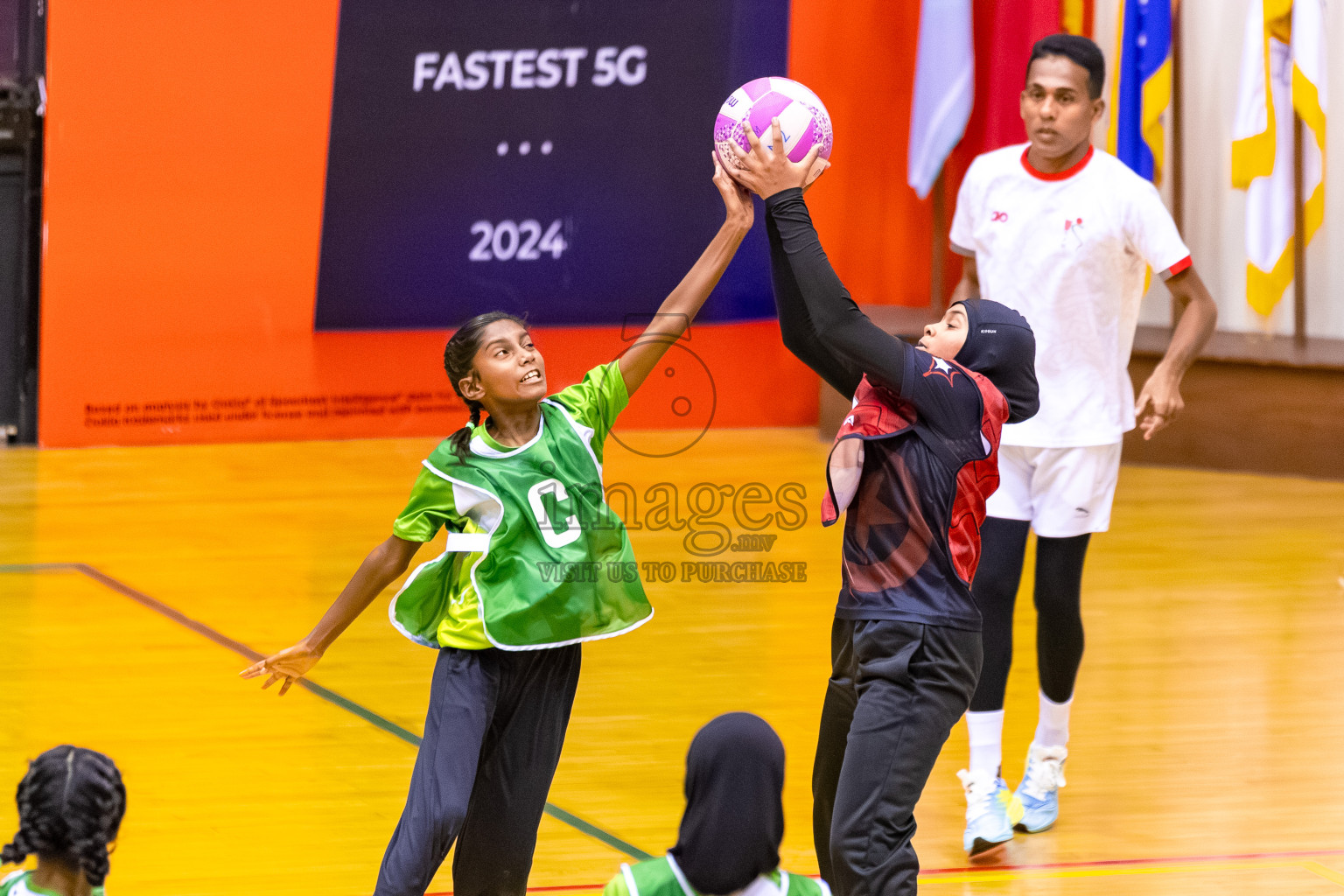 Day 15 of 26th Inter-School Netball Tournament 2025 was held in Social Center Indoor Hall on Wednesday, 5th November 2025. Photos: Mohamed Mahfooz Moosa, Raaif Yoosuf / images.mv
