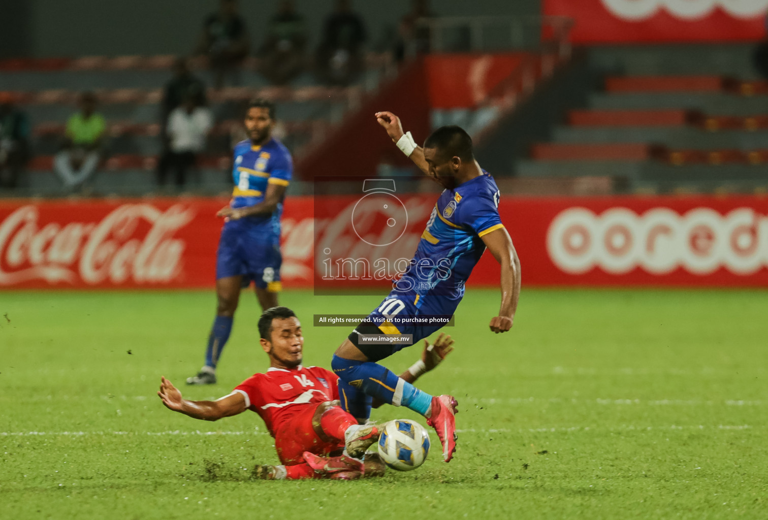 Nepal vs Sri Lanka in SAFF Championship 2021 held on 4th October 2021 in Galolhu National Stadium, Male', Maldives