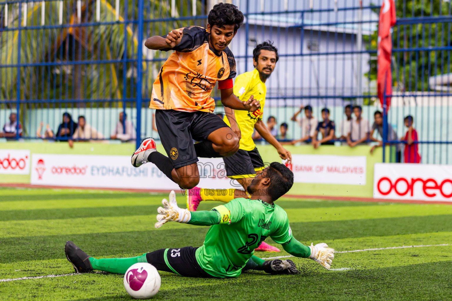 Vela Sports Club  vs All Wolves in Day 6 of Eydhafushi Futsal Cup 2024 was held on Saturday, 13th April 2024, in B Eydhafushi, Maldives Photos: Nausham Waheed / images.mv