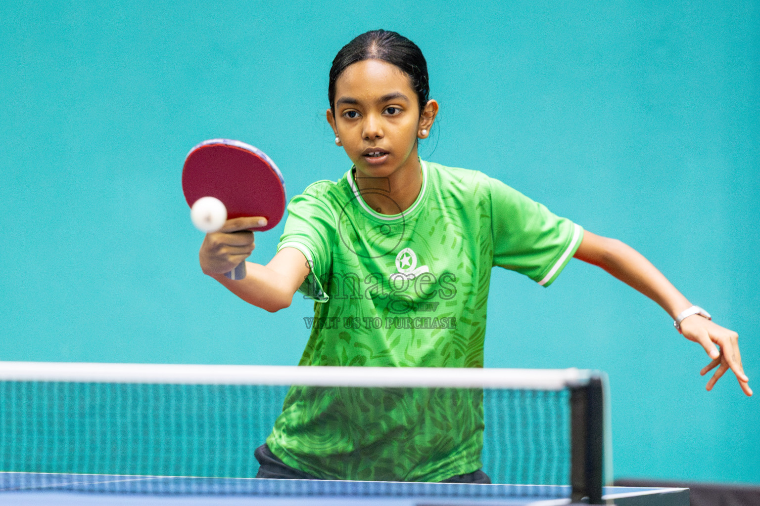 Day 1 of Interschool Table Tennis Tournament 2025 held at Male' TT Hall, Male', Maldives on Wednesday, 14th May 2025.
Photos By: Ismail Thoriq / images.mv