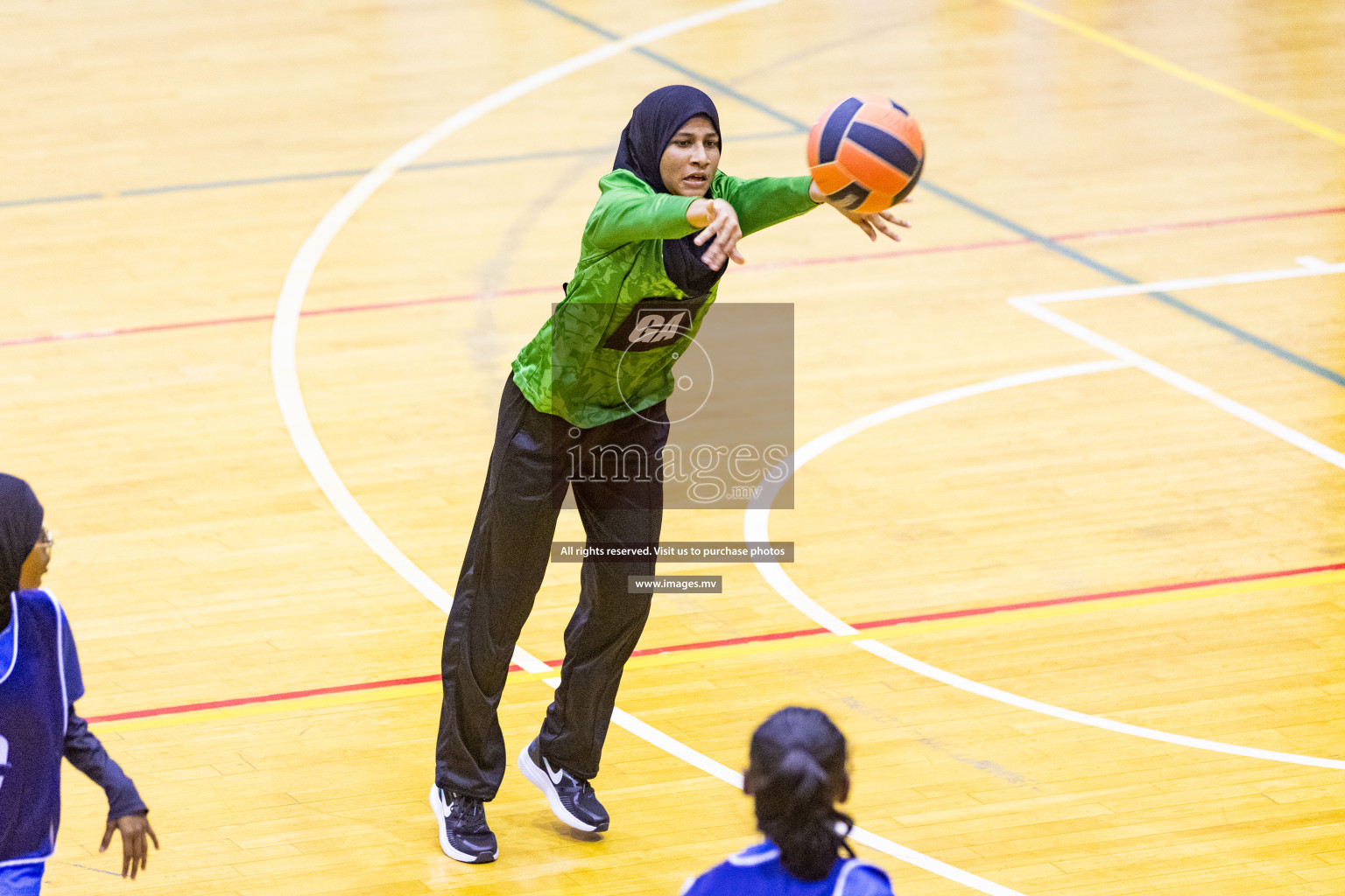 Day5 of 24th Interschool Netball Tournament 2023 was held in Social Center, Male', Maldives on 31st October 2023. Photos: Nausham Waheed / images.mv