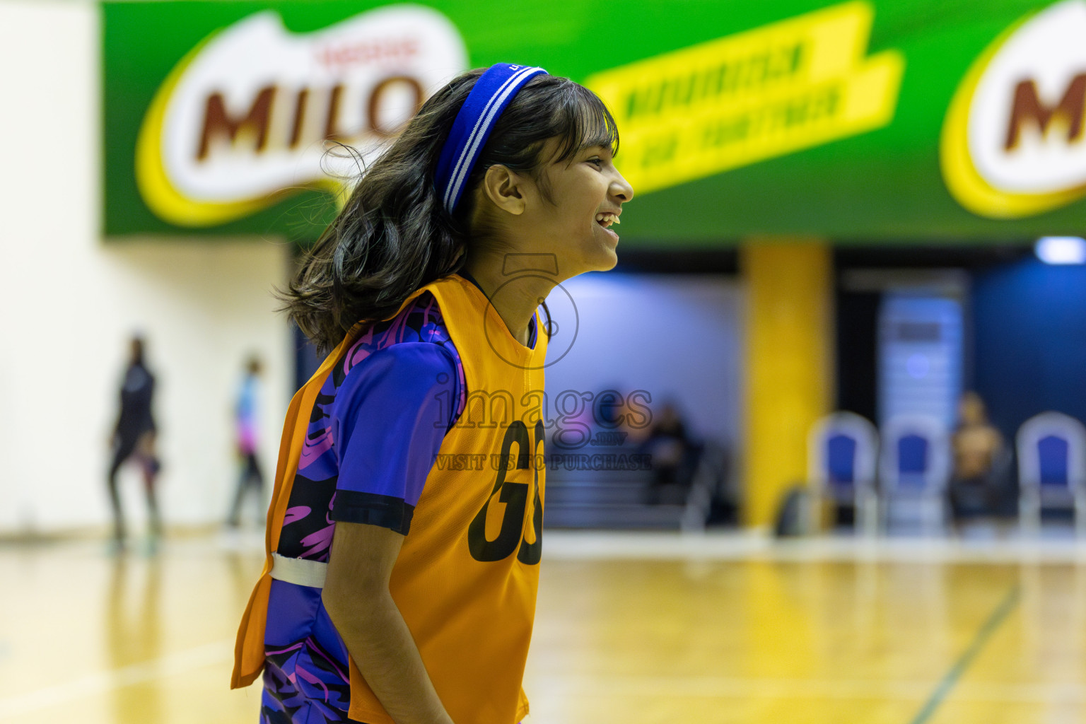 Fionti SA vs N sports in Day 3 of 3rd Netball Junior Championship, held at Social Center on Wednesday 22nd January 2025 . Photos: Shuu Abdul Sattar / images.mv