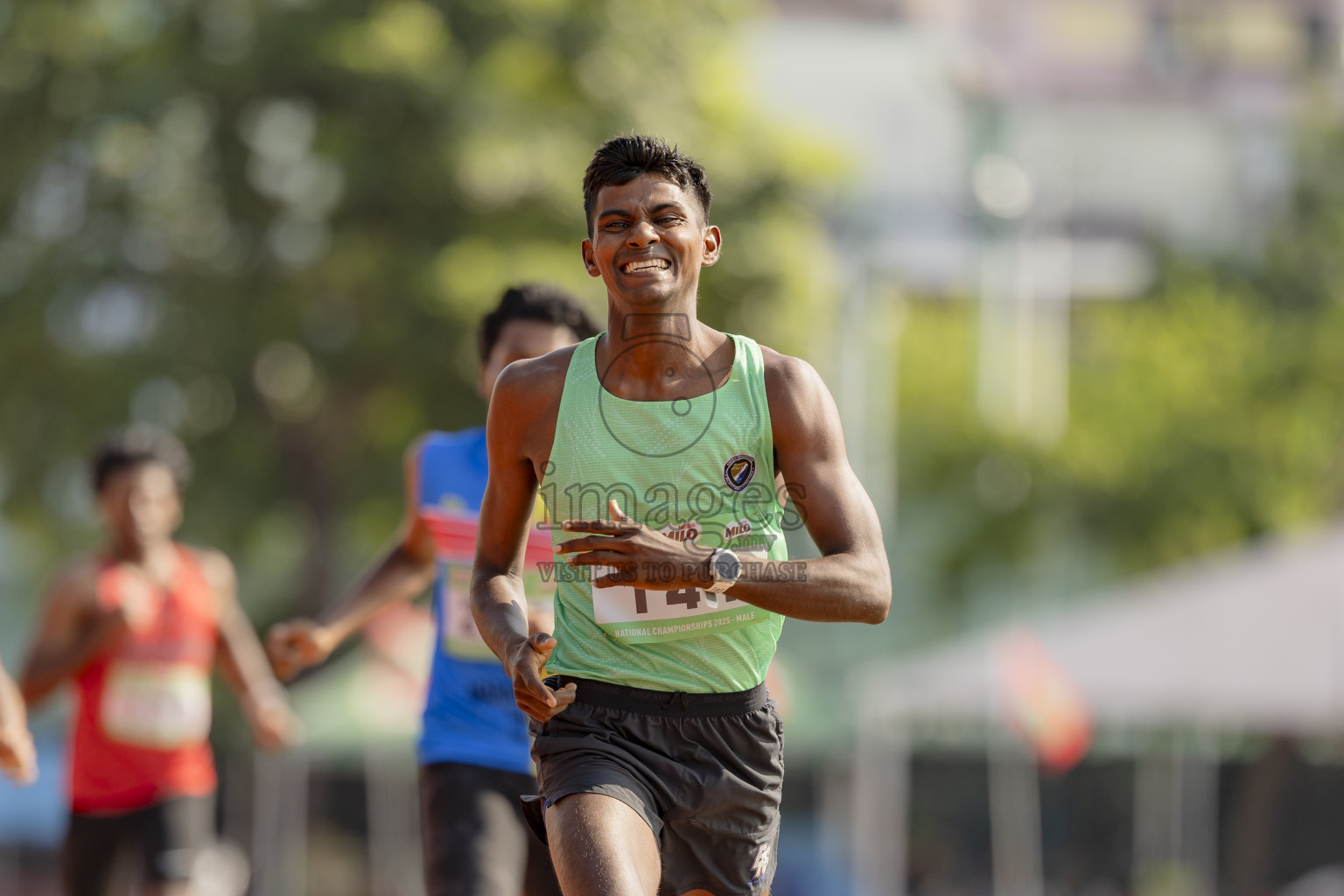 Day 1 of National Athletics Championship 2025 was held at Ekuveni Running Ground in Male', Maldives on Thursday, 14th August 2025. Photos: Hasni / images.mv