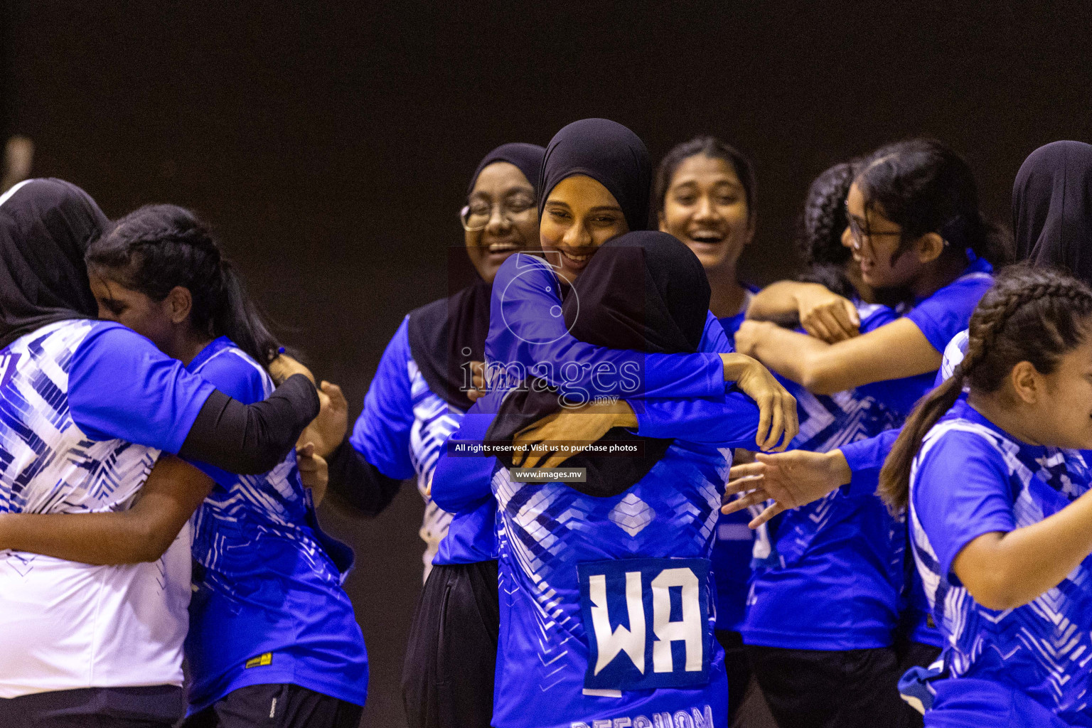 Day3 of 24th Interschool Netball Tournament 2023 was held in Social Center, Male', Maldives on 29th October 2023. Photos: Nausham Waheed, Mohamed Mahfooz Moosa / images.mv