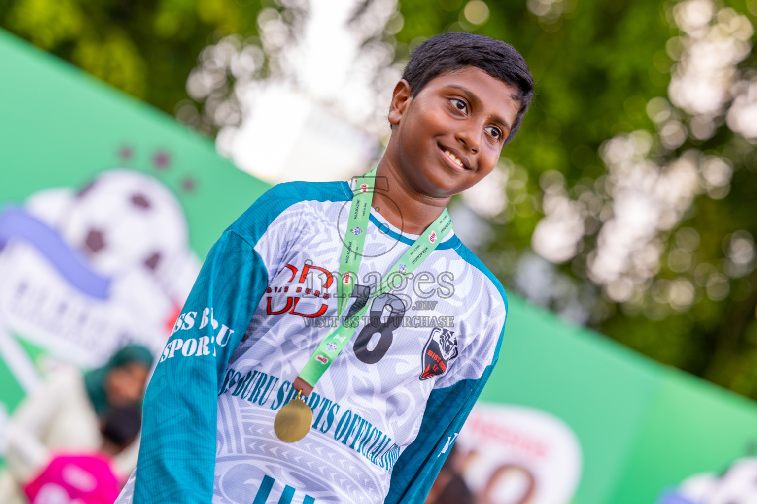 Day 3 of MILO Academy Championship 2025 (U-12) was held at Henveiru Stadium in Male', Maldives on Saturday, 3rd May 2025. Photos: Ismail Thoriq / images.mv