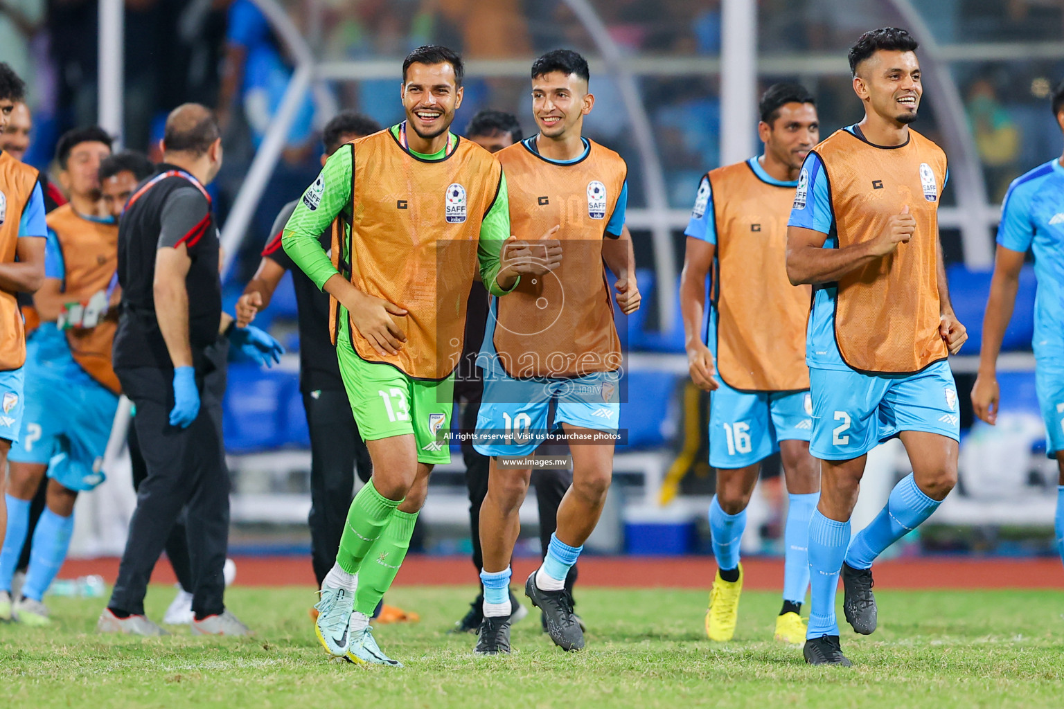 Lebanon vs India in the Semi-final of SAFF Championship 2023 held in Sree Kanteerava Stadium, Bengaluru, India, on Saturday, 1st July 2023. Photos: Nausham Waheed, Hassan Simah / images.mv