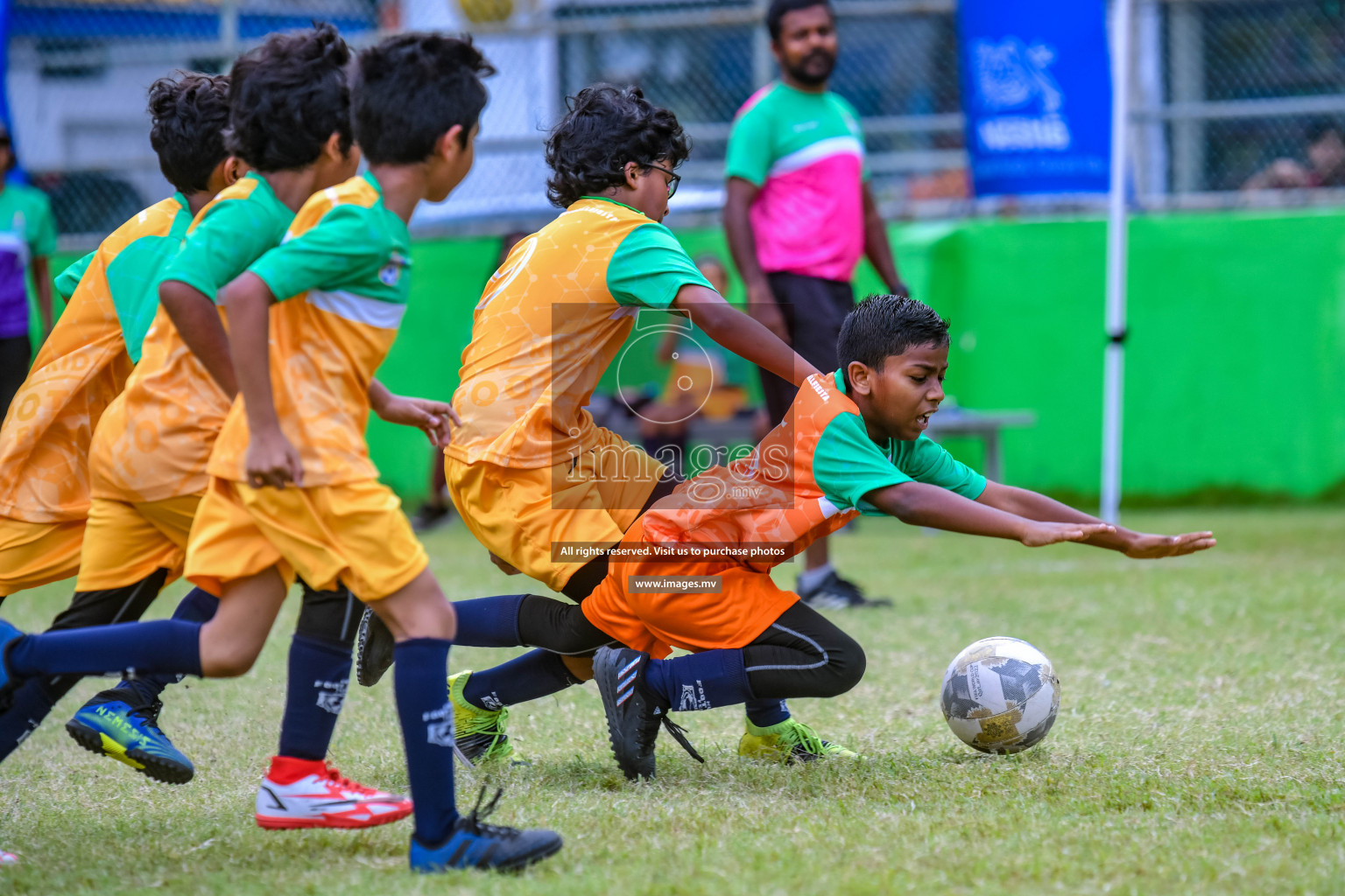 Day 3 of Milo Kids Football Fiesta 2022 was held in Male', Maldives on 21st October 2022. Photos: Nausham Waheed/ images.mv