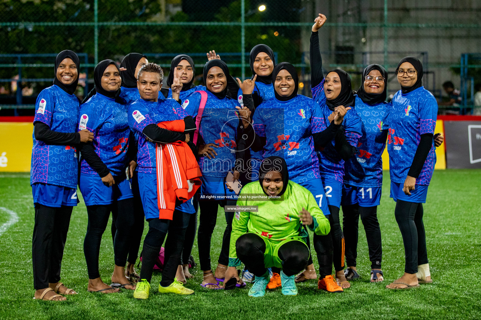 MPL vs Club MYS in Eighteen Thirty Women's Futsal Fiesta 2022 was held in Hulhumale', Maldives on Monday, 21st October 2022. Photos: Hassan Simah / images.mv