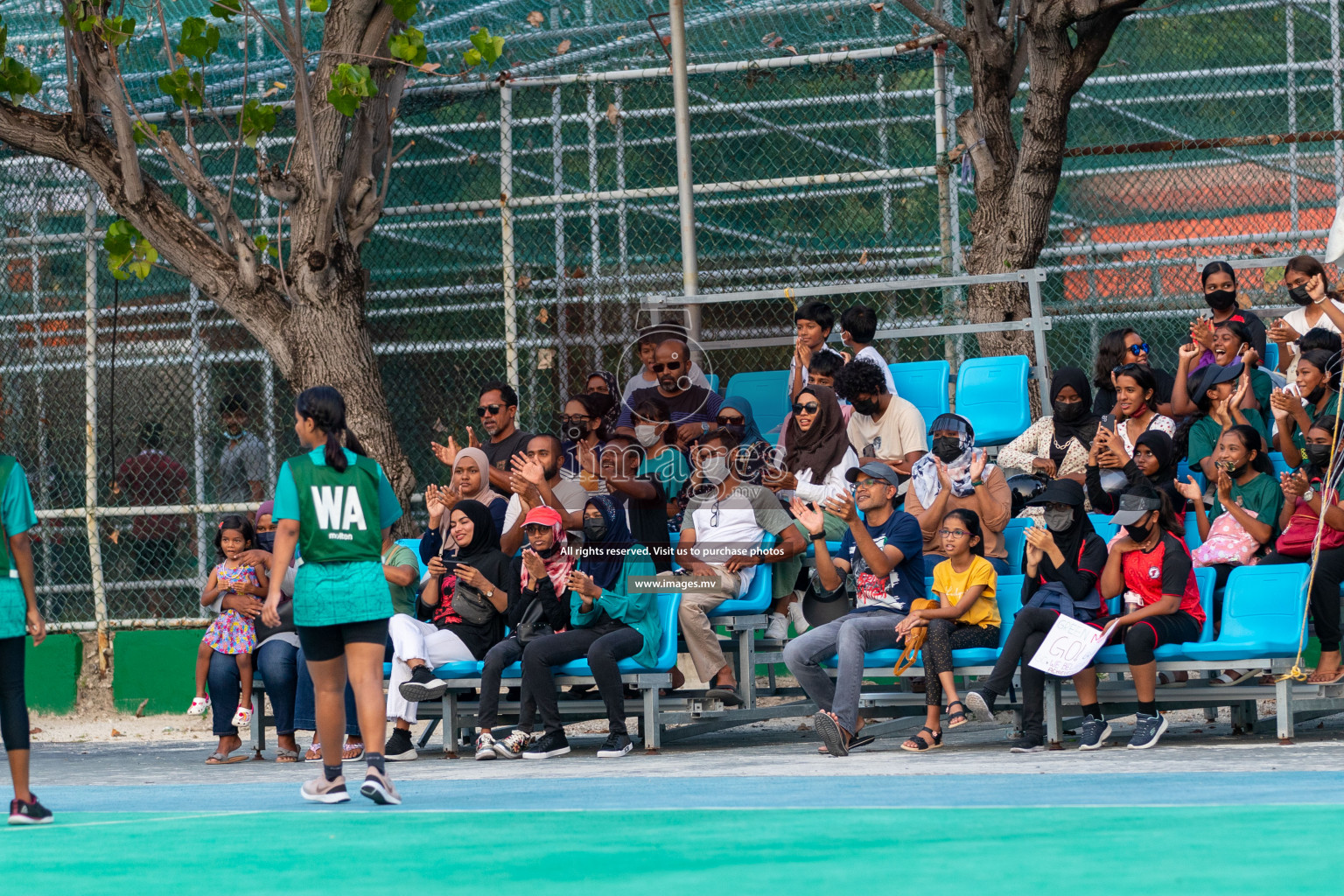 Junior Netball Championship 2022 - Under 14 Final U14 final of Junior Netball Championship 2022 held in Male', Maldives on Friday, 18th March 2022. Photos by Ismail Thoriq