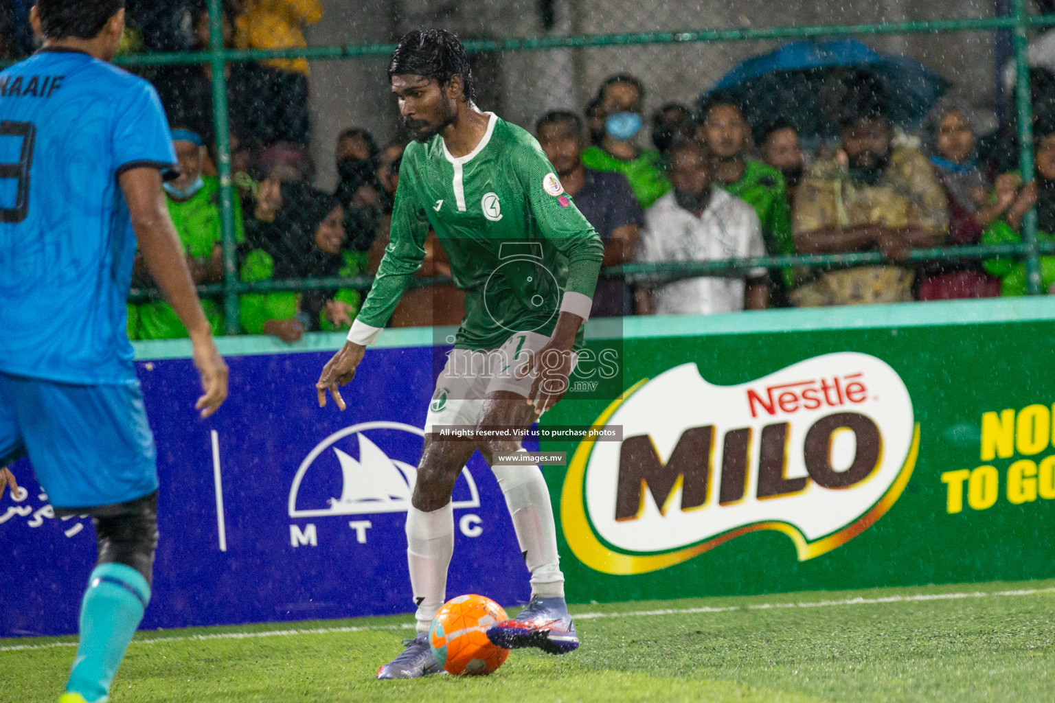 Team FSM vs Club HDC in the Quarter Finals of Club Maldives 2021 held at Hulhumale;, on 12th December 2021 Photos: Nasam / images.mv