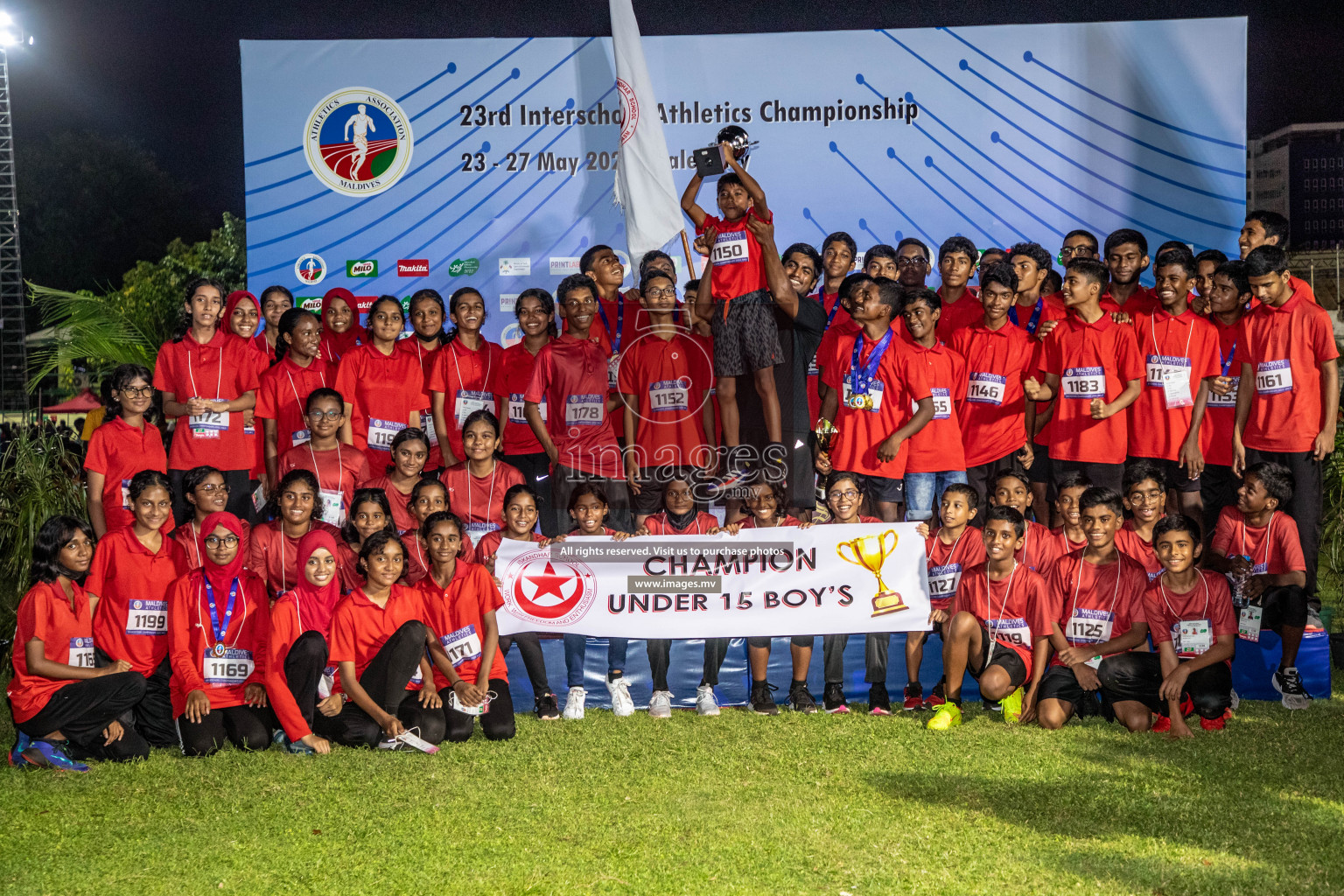 Day 5 of Inter-School Athletics Championship held in Male', Maldives on 27th May 2022. Photos by: Nausham Waheed / images.mv