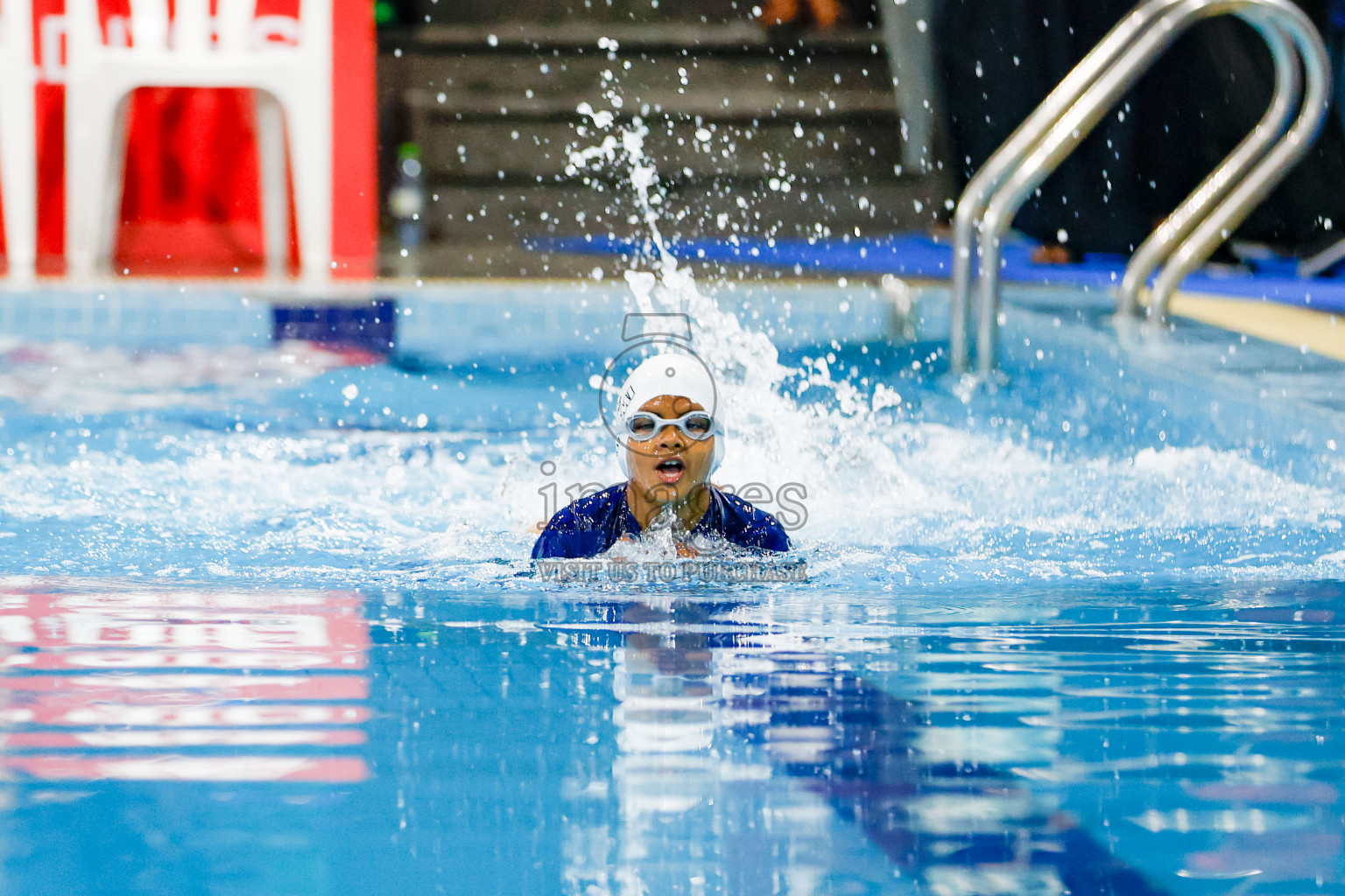 Day 1 of BML 6th National Kids Swimming Kids Festival 2025 held in Hulhumale', Maldives on Monday, 3rd November 2024. Photos: Hassan Simah / images.mv