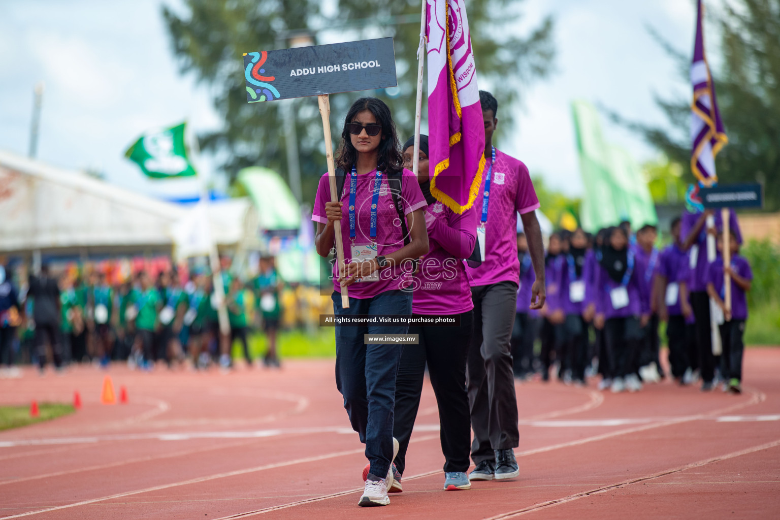 Day one of Inter School Athletics Championship 2023 was held at Hulhumale' Running Track at Hulhumale', Maldives on Saturday, 14th May 2023. Photos: Nausham Waheed / images.mv