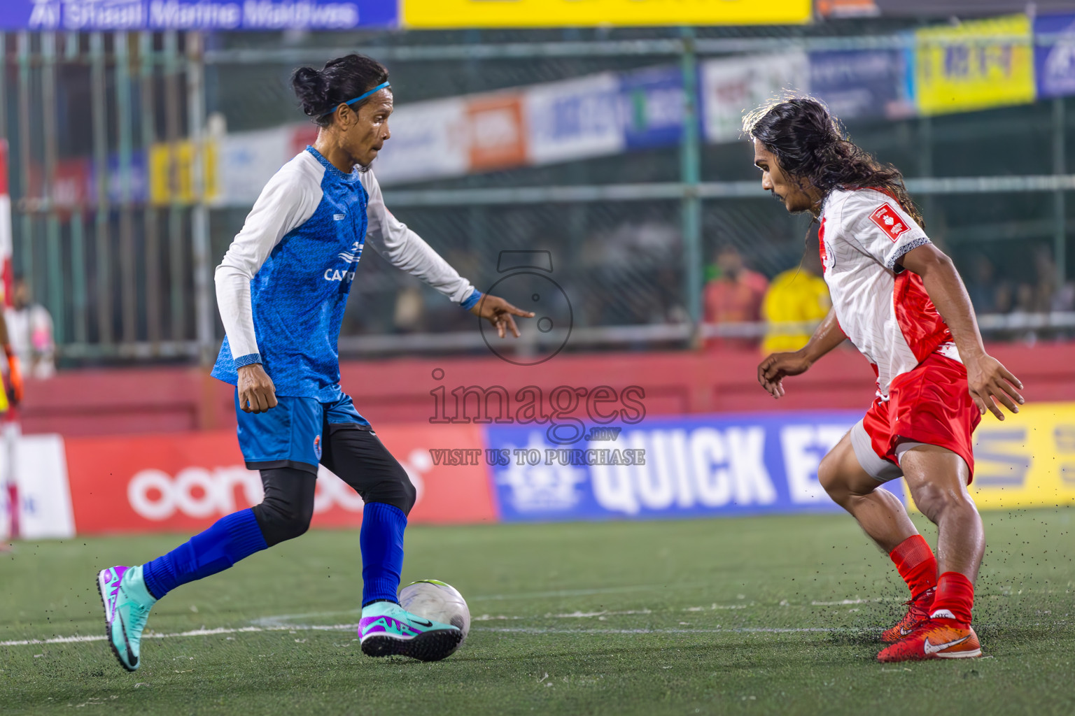 M Mulak vs M Naalaafshi on Day 34 of Golden Futsal Challenge 2024 was held on Monday, 19th February 2024, in Hulhumale', Maldives
Photos: Ismail Thoriq / images.mv