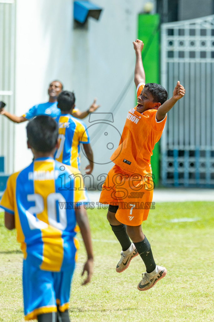 Day 3 of MILO Academy Championship 2025 (U-12) was held at Henveiru Stadium in Male', Maldives on Saturday, 3rd May 2025. 
Photos: Hassan Simah  / images.mv