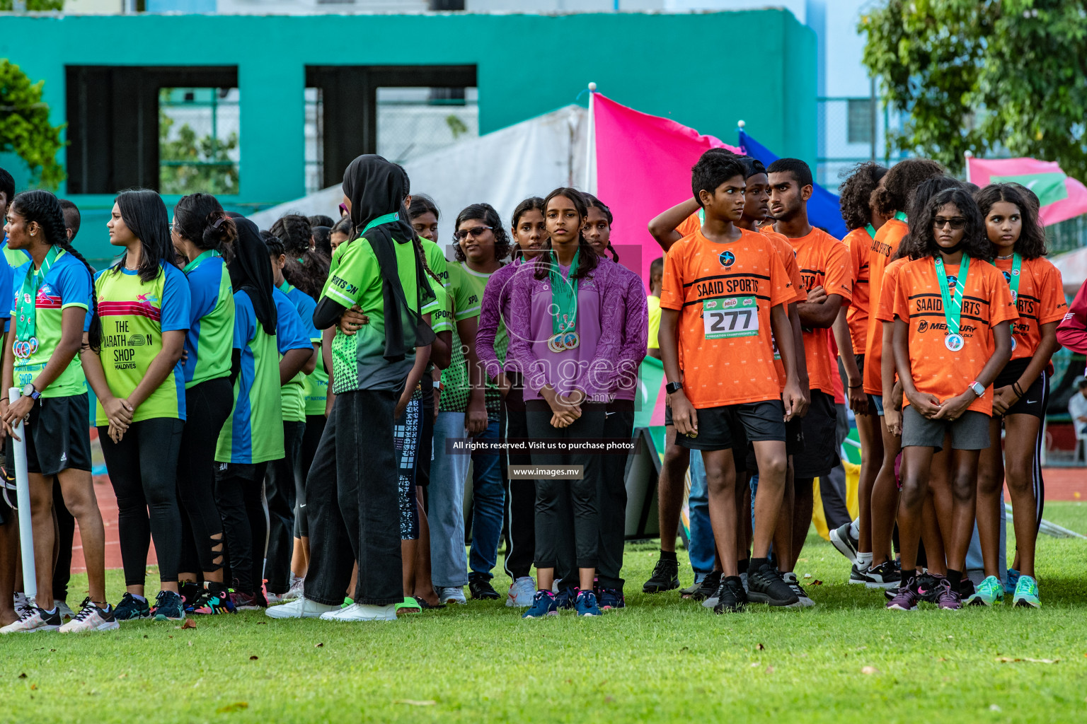 Day 3 of Milo Association Athletics Championship 2022 on 27th Aug 2022, held in, Male', Maldives Photos: Nausham Waheed / Images.mv