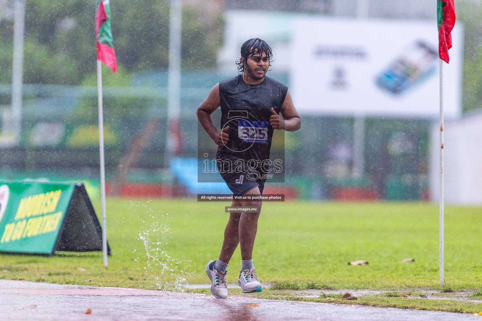 Day 2 of National Athletics Championship 2023 was held in Ekuveni Track at Male', Maldives on Friday, 24th November 2023. Photos: Nausham Waheed / images.mv