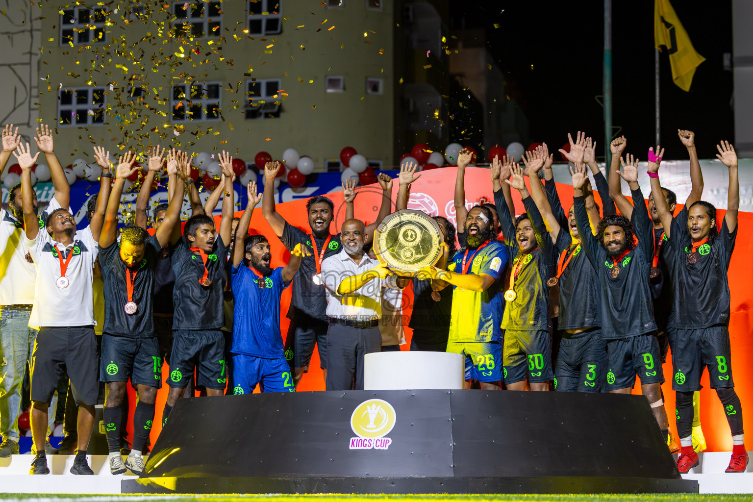 Road Recreation Club vs Club Combination SC Eydhafushi in Kings Cup Final of Club Maldives 2025 was held in Rehendhi Futsal Ground, Hulhumale', Maldives on Tuesday, 9th September 2025. Photos: Ismail Thoriq / images.mv