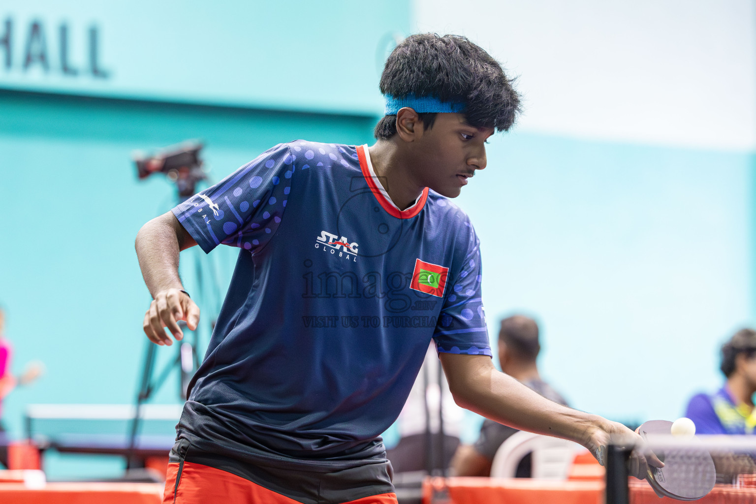 Day 4 of BML 63rd National Table Tennis Tournament 2025 was held on Thursday, 28th August 2025 in Male' TT Hall, Male', Maldives. Photos:  Areef / images.mv