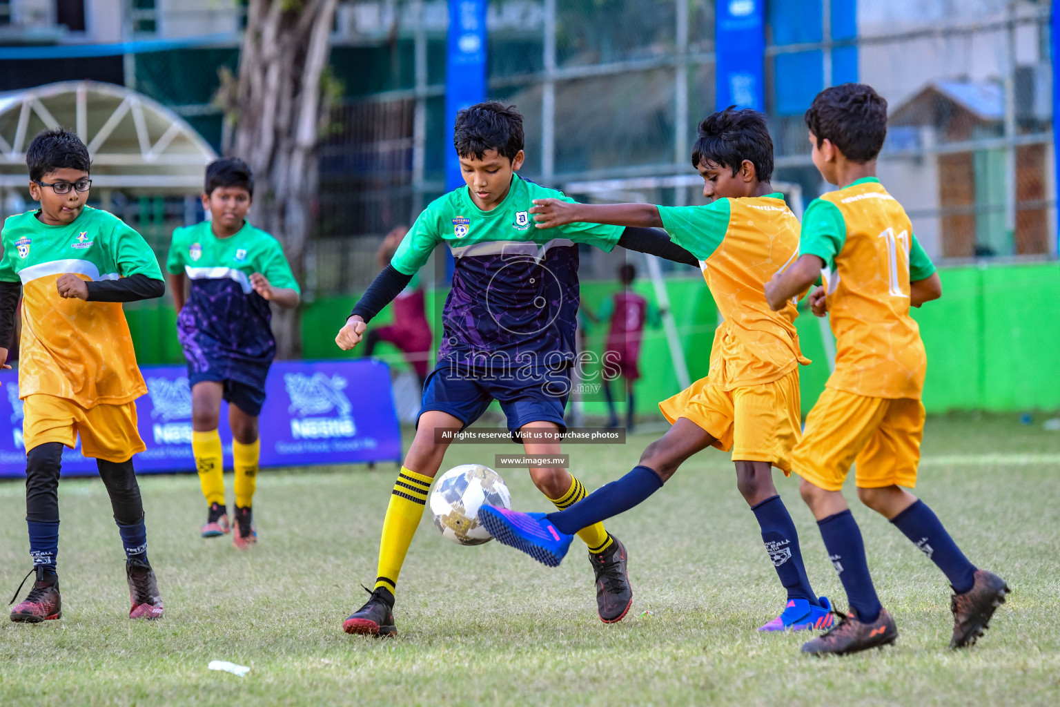 Day 2 of Milo Kids Football Fiesta 2022 was held in Male', Maldives on 20th October 2022. Photos: Nausham Waheed/ images.mv