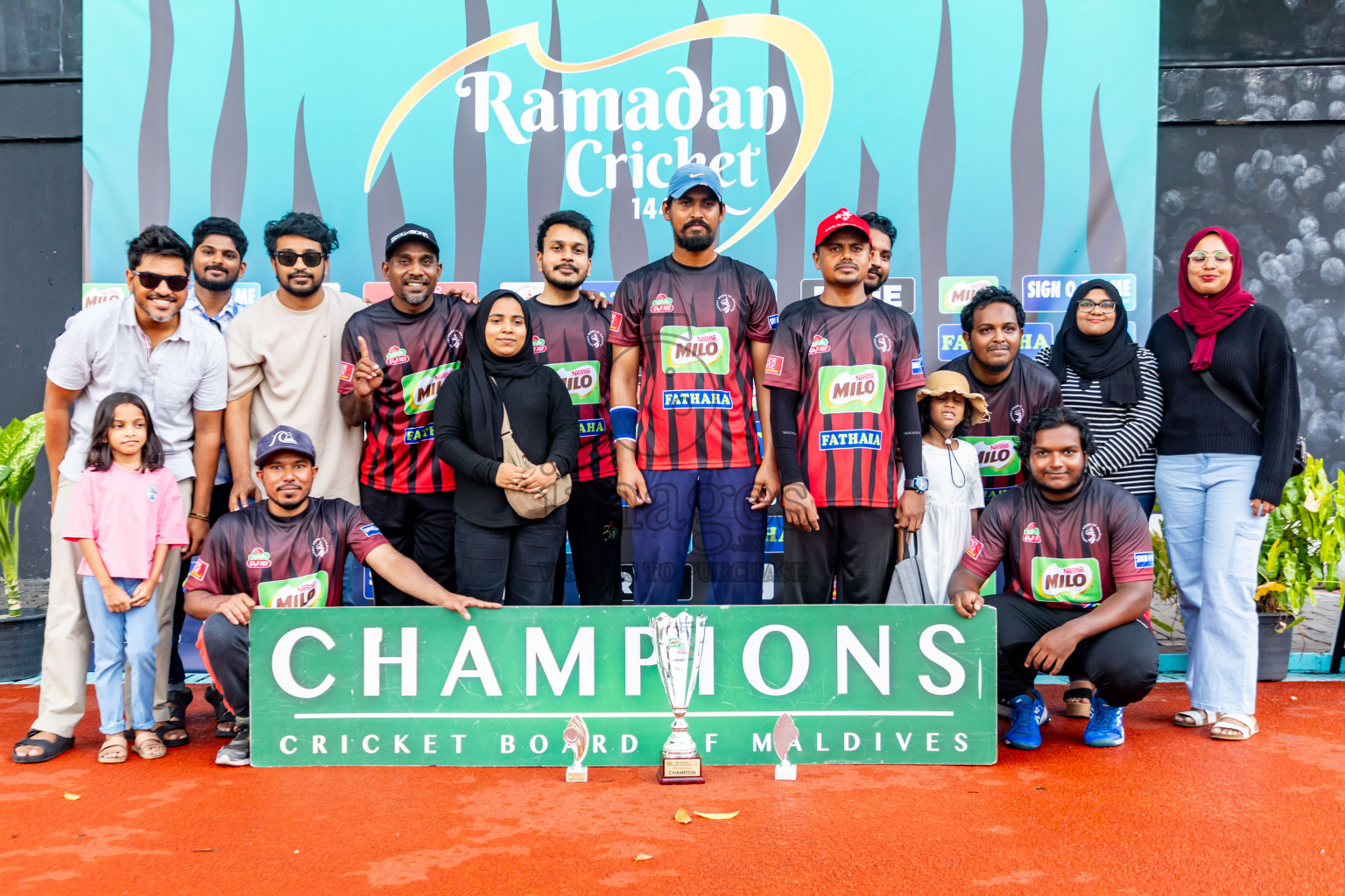 Final of the Office Tournament of Milo Ramadan Cricket Carnival held on 29th March 2024, in Ekuveni Cricket Grounds, Male', Maldives. Photos: Nausham Waheed / Images.mv