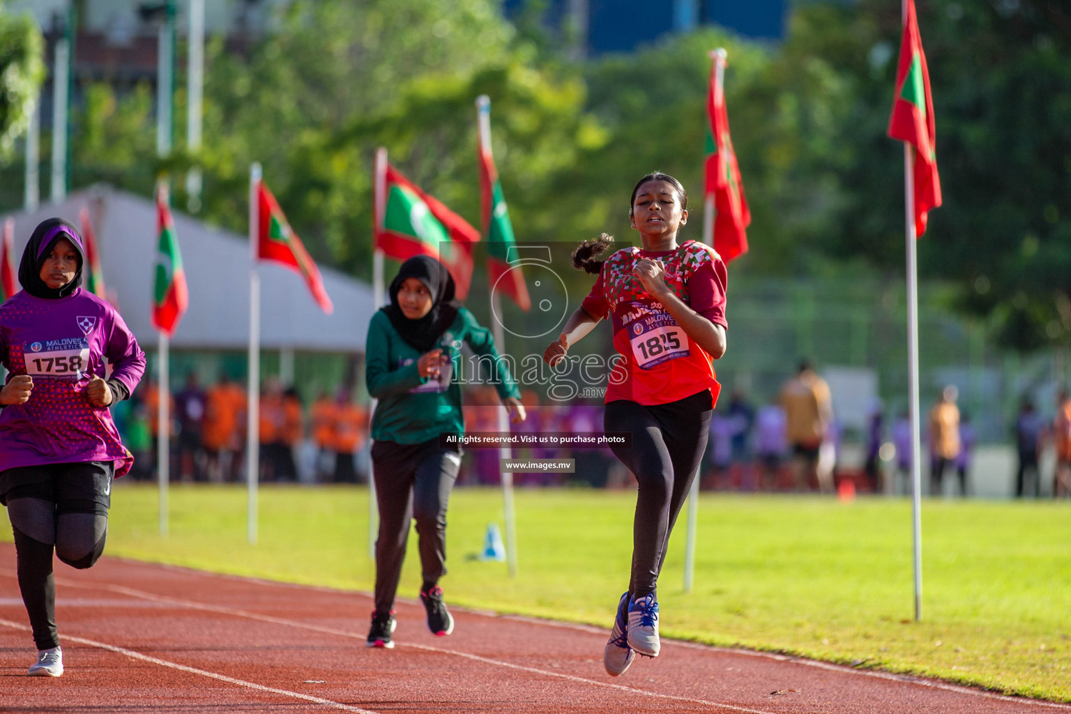 Day 1 of Inter-School Athletics Championship held in Male', Maldives on 22nd May 2022. Photos by: Maanish / images.mv