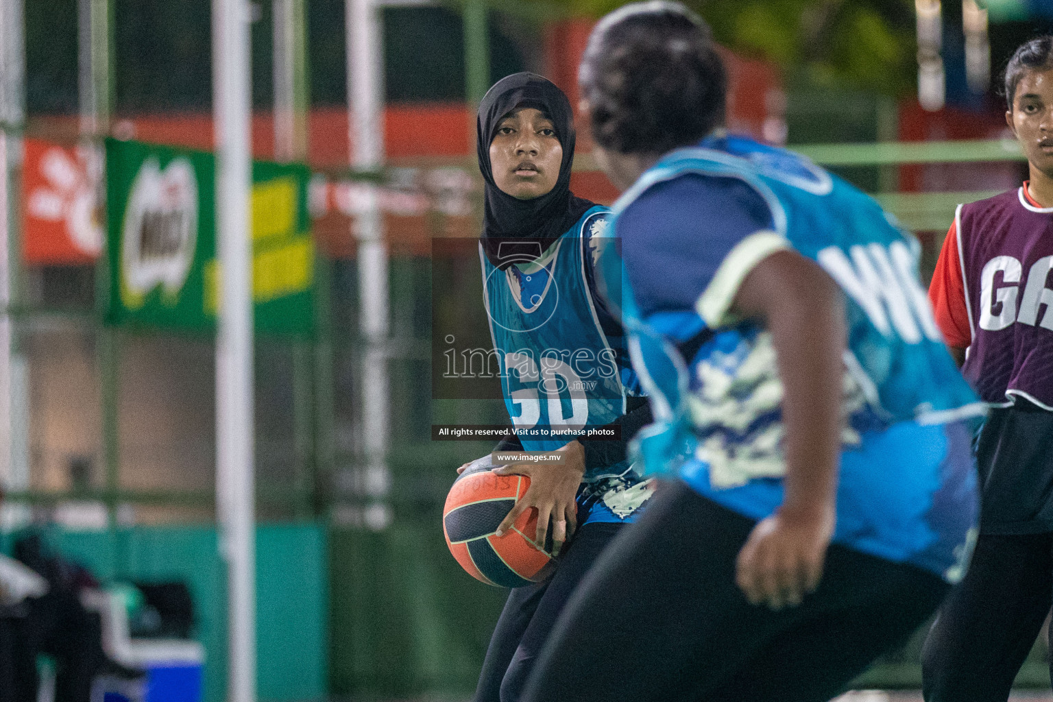 Day 3 of 20th Milo National Netball Tournament 2023, held in Synthetic Netball Court, Male', Maldives on 1st June 2023 Photos: Nausham Waheed/ Images.mv